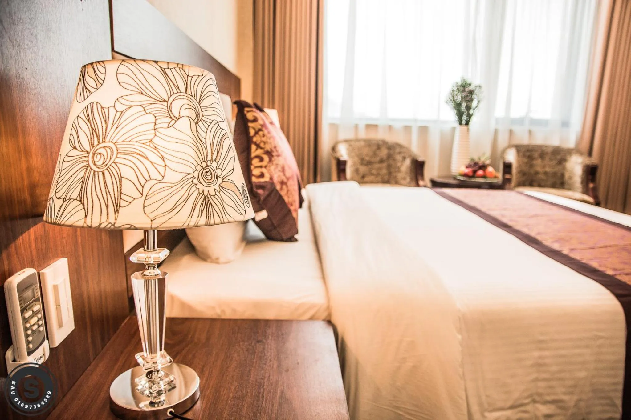 Bed in Muong Thanh Holiday Vung Tau Hotel