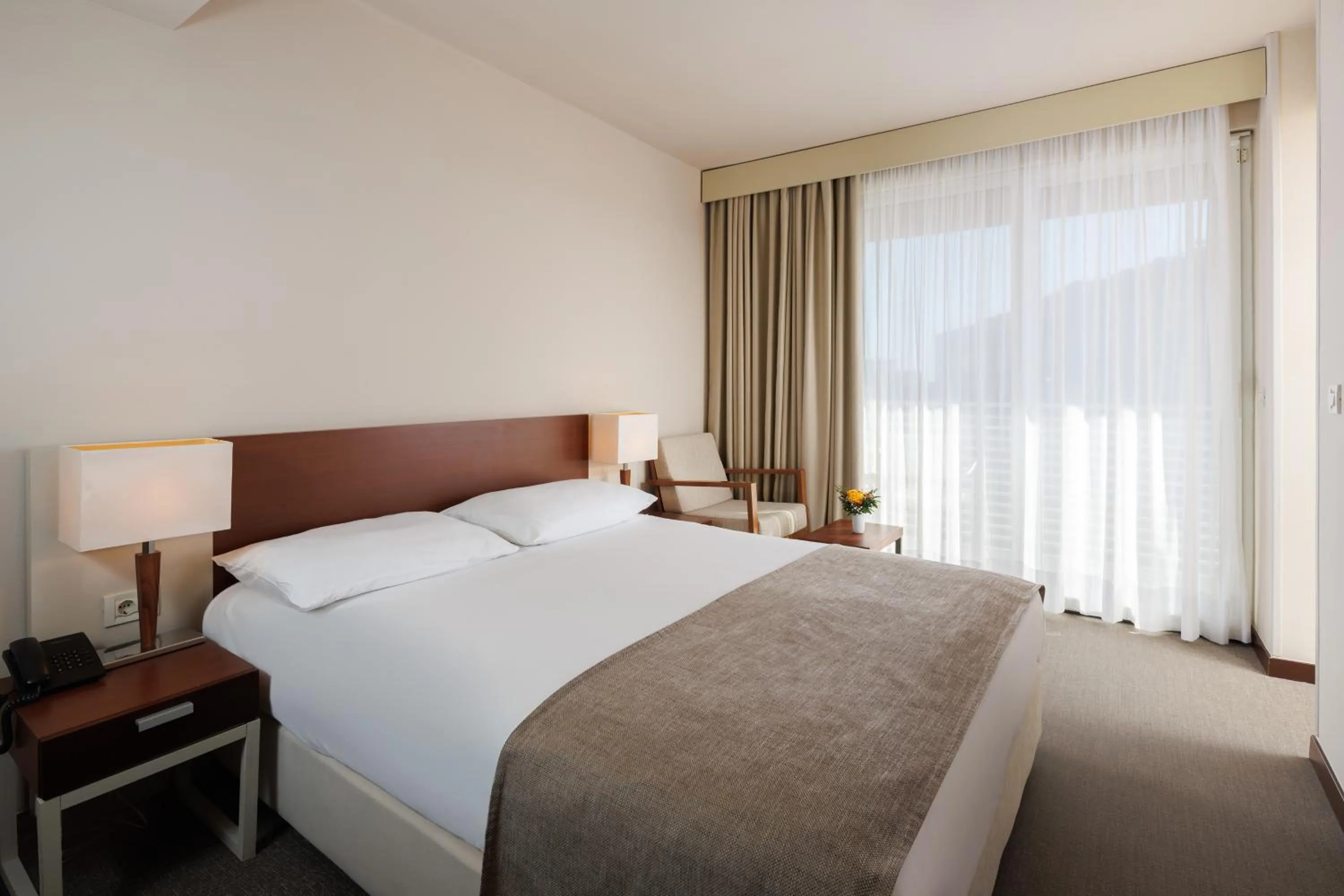 Bed in Hotel Albatros Plava Laguna