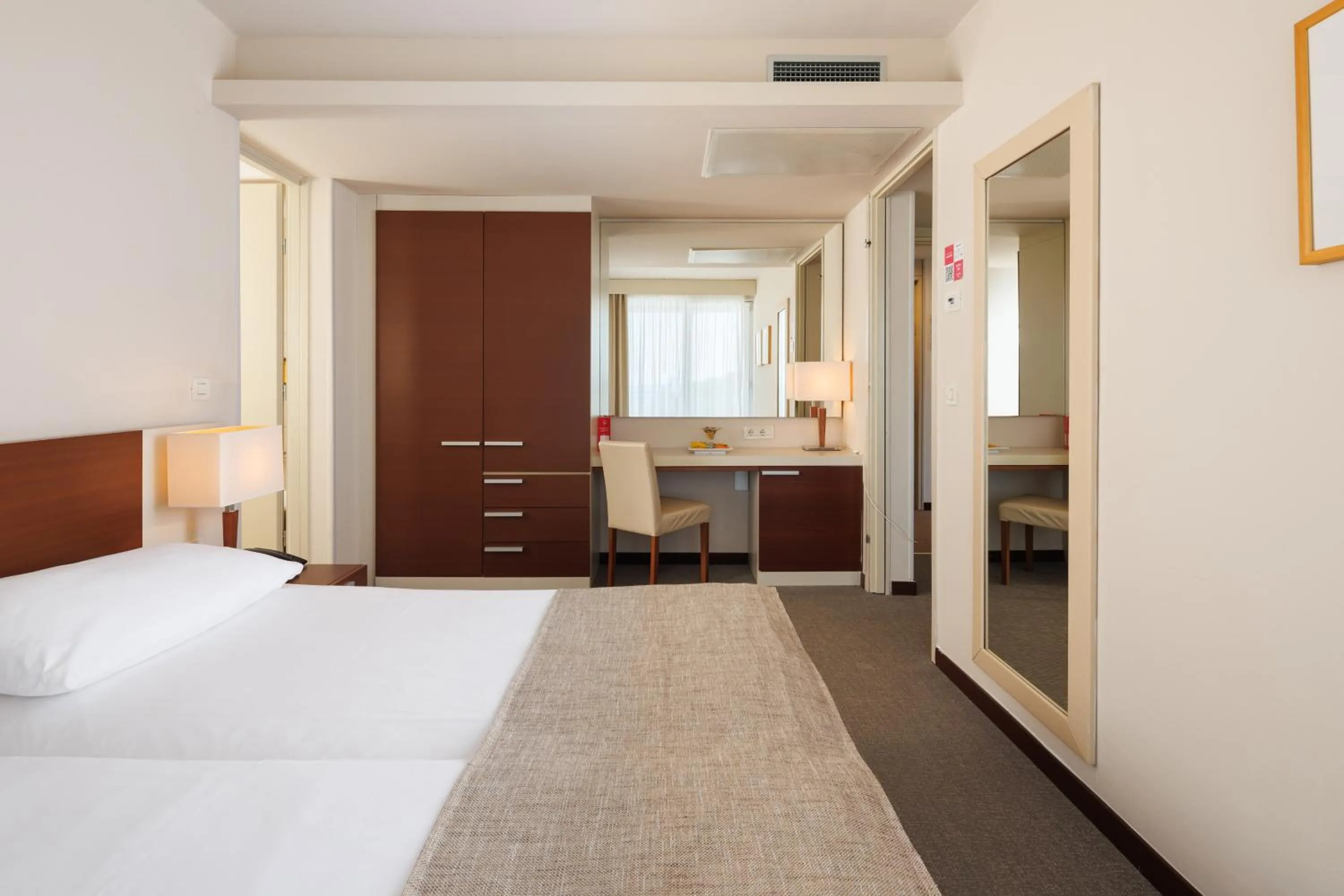 Bedroom, Bed in Hotel Albatros Plava Laguna