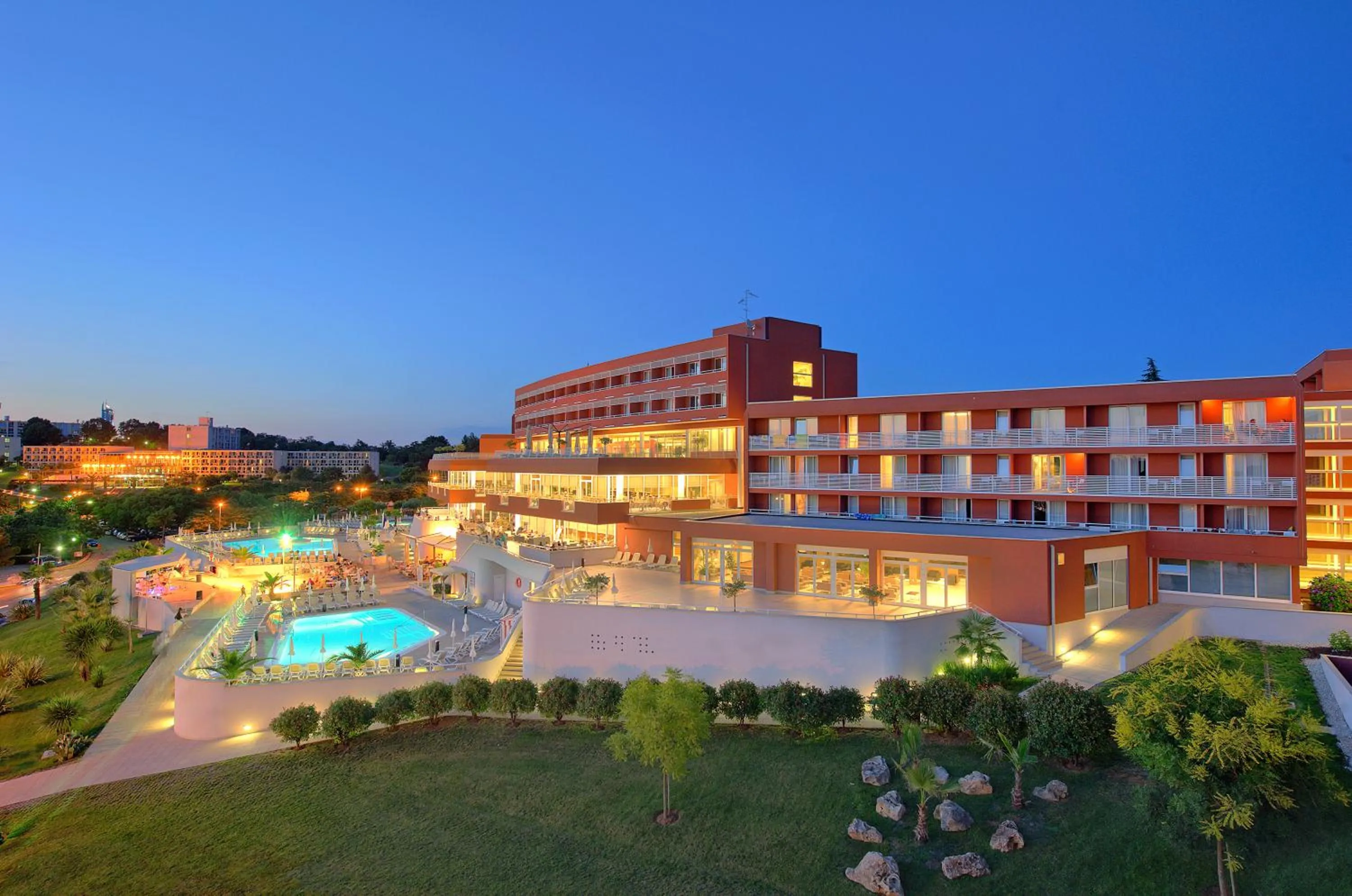 Property building in Hotel Albatros Plava Laguna