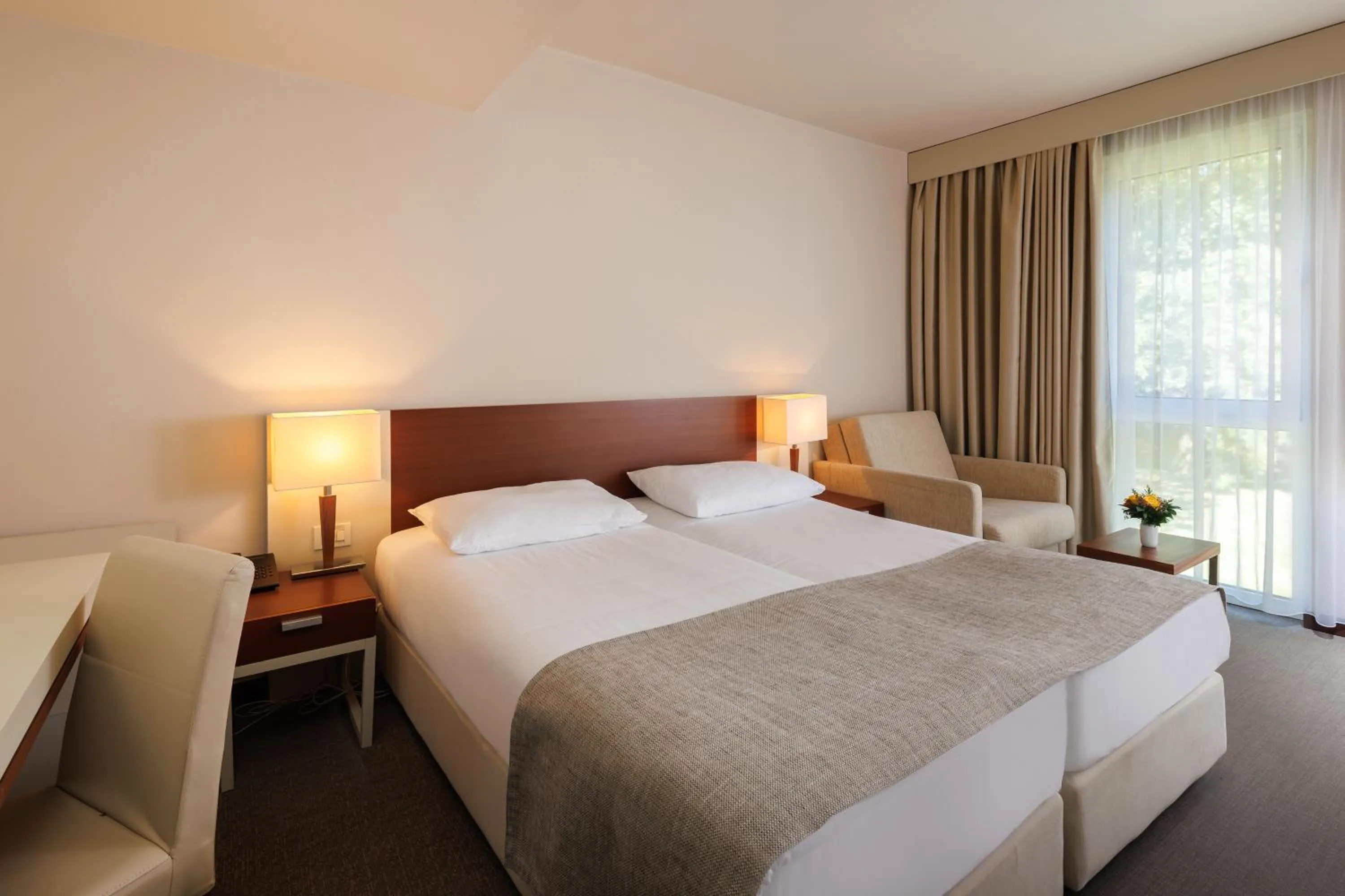 Bedroom, Bed in Hotel Albatros Plava Laguna