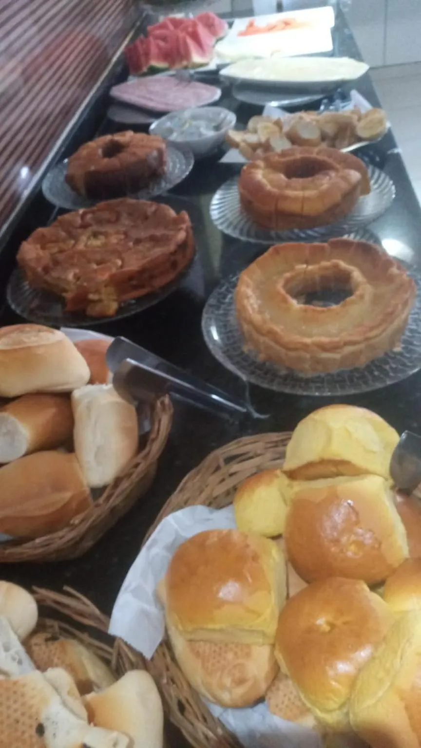 Buffet breakfast in Hotel Aracaju Express