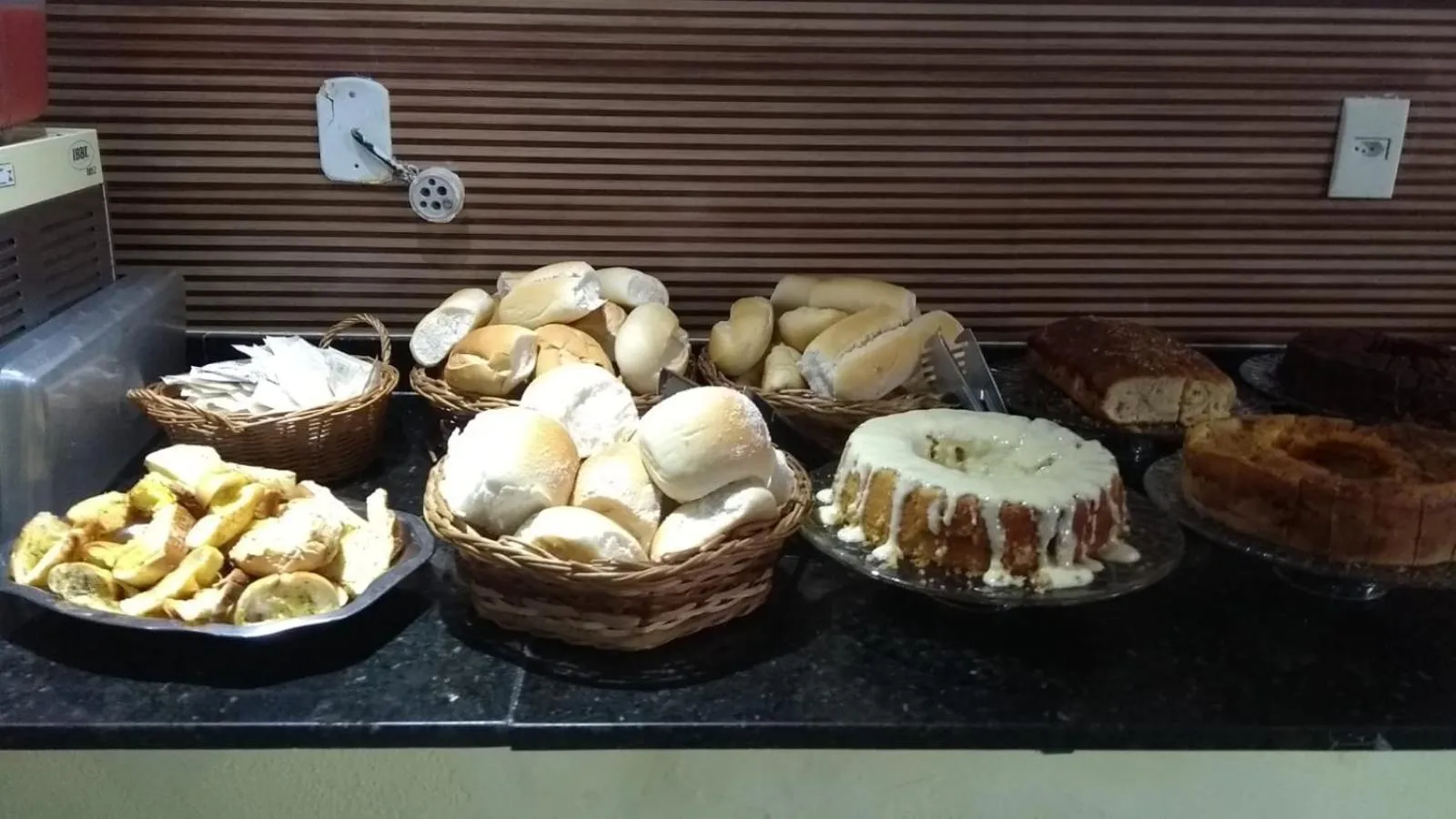 Buffet breakfast in Hotel Aracaju Express