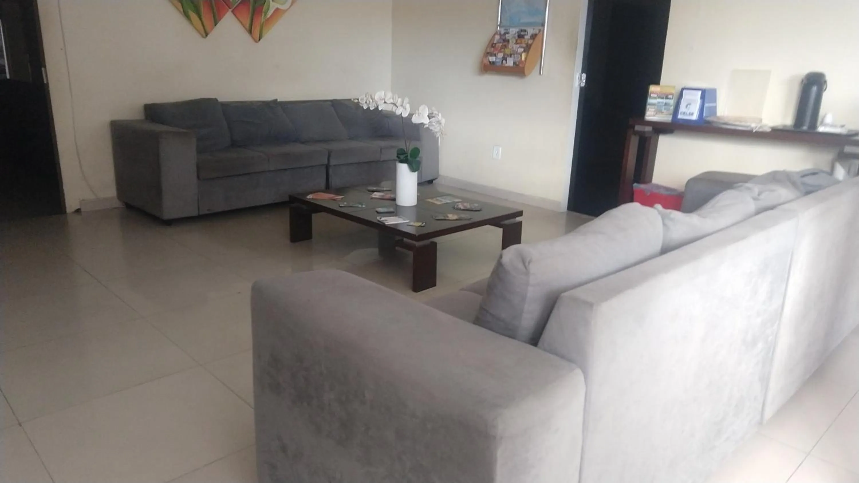 Lobby or reception in Hotel Aracaju Express