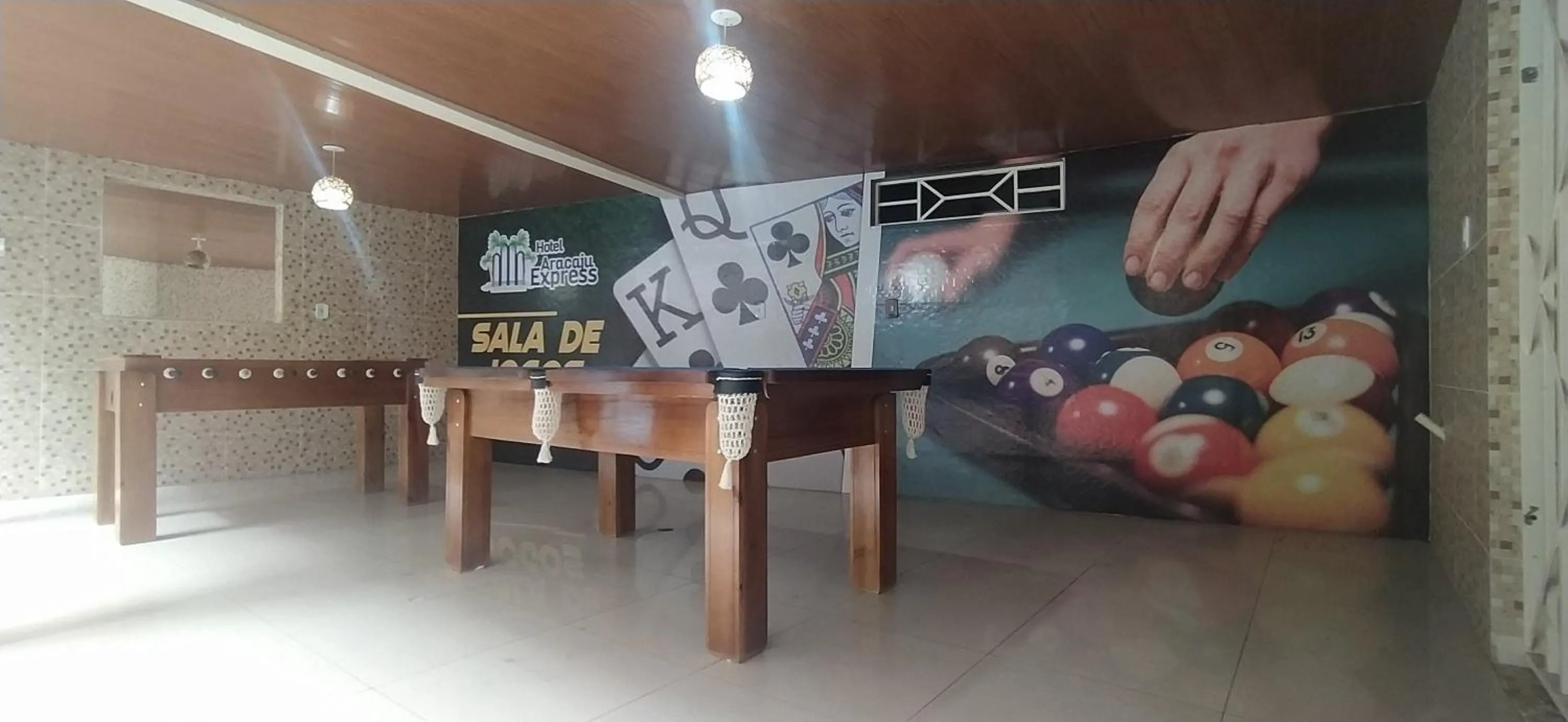 Game Room in Hotel Aracaju Express