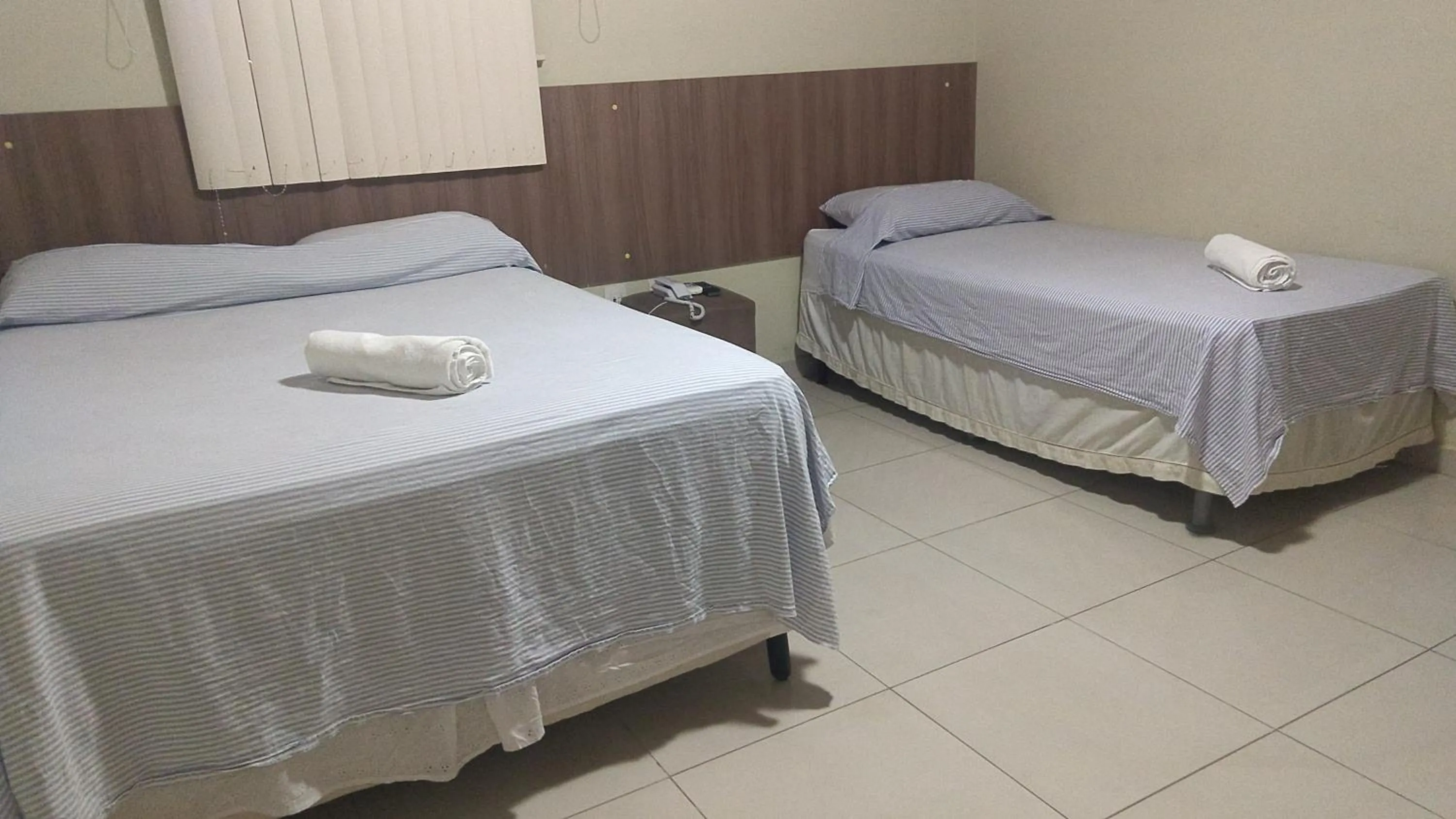 Bed in Hotel Aracaju Express