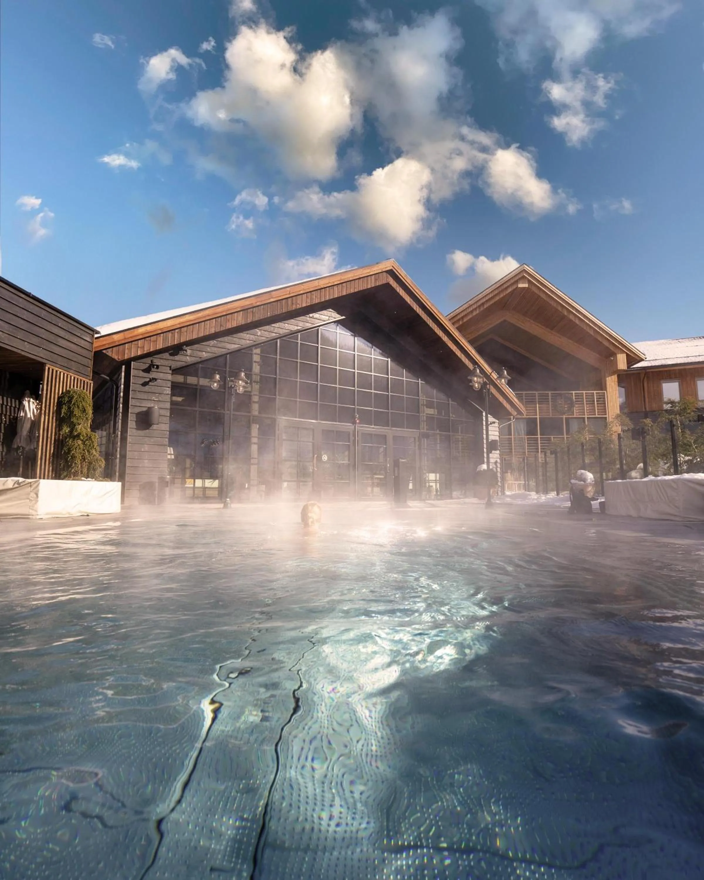 Swimming pool in Fýri Resort