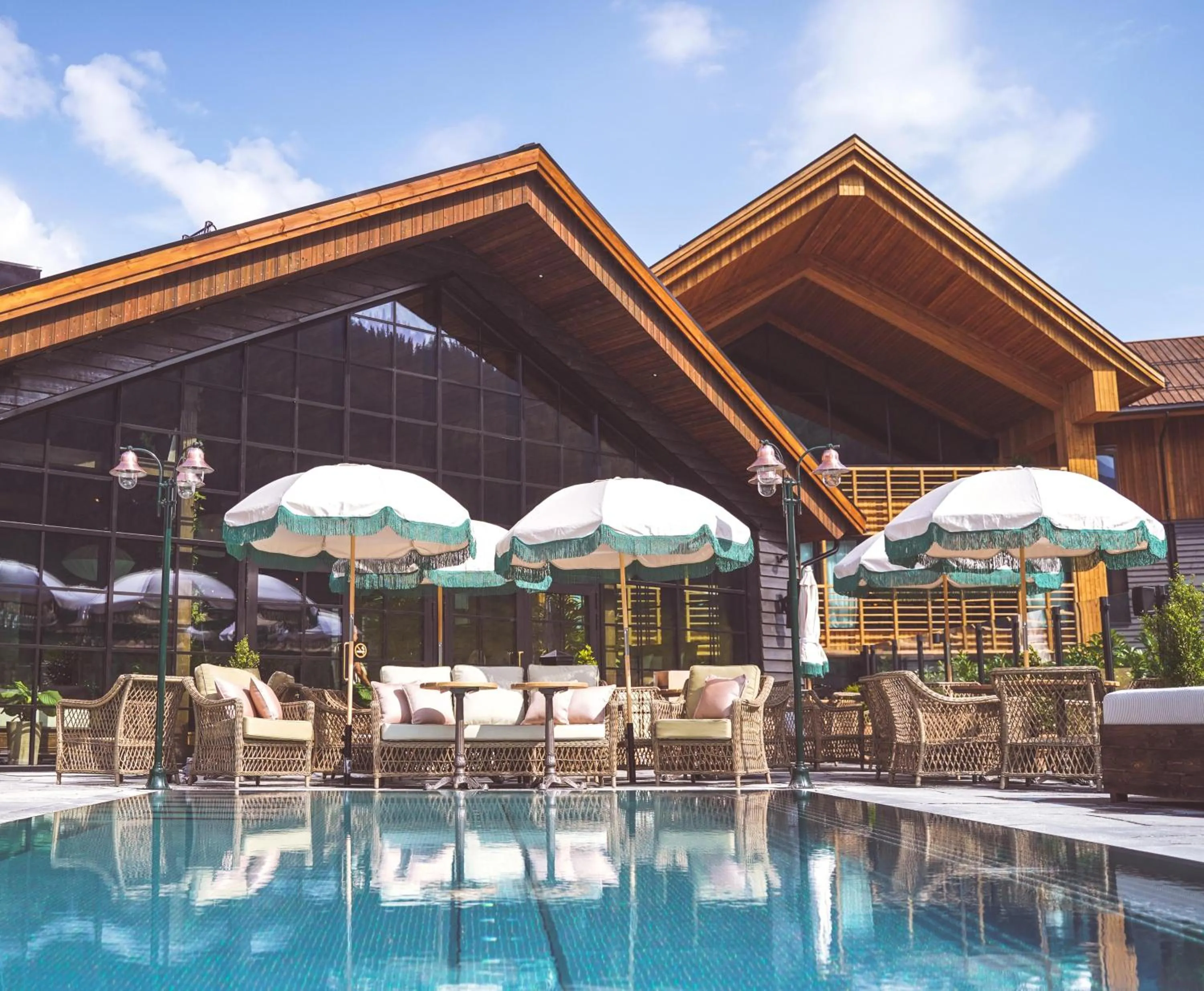 Swimming pool in Fýri Resort