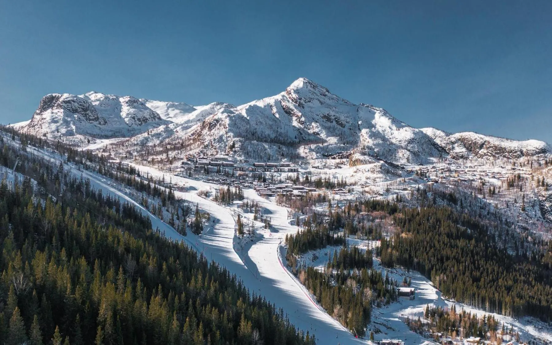 Natural landscape in Fýri Resort