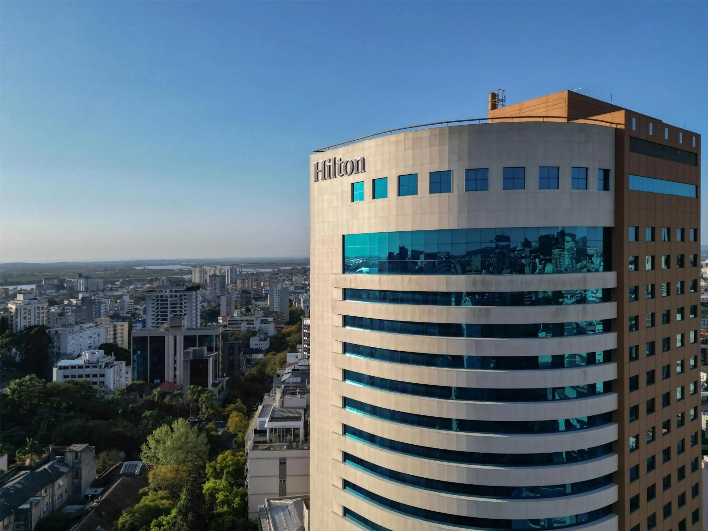 Property building in Hilton Porto Alegre, Brazil