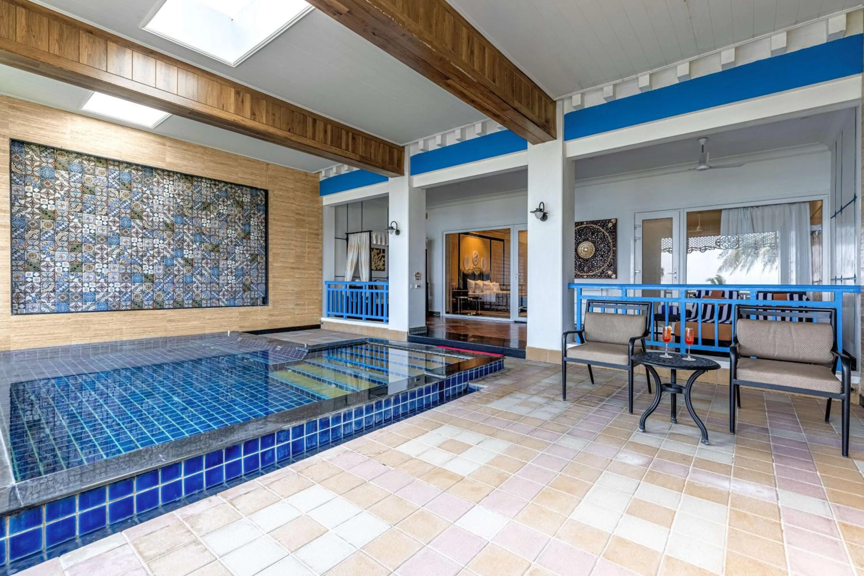 Seating area in Mayfair Palm Beach Resort