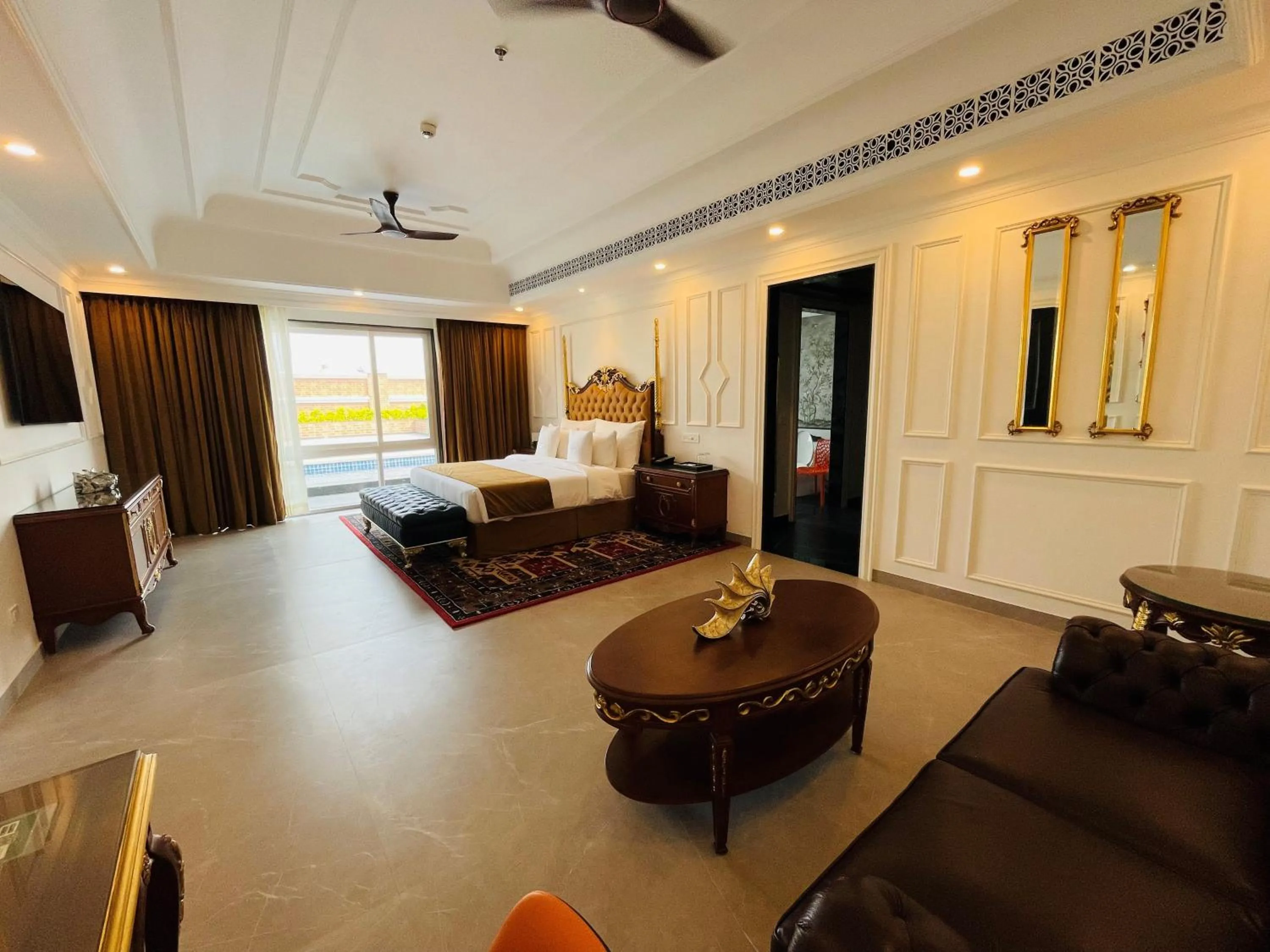 Bed in Mayfair Palm Beach Resort