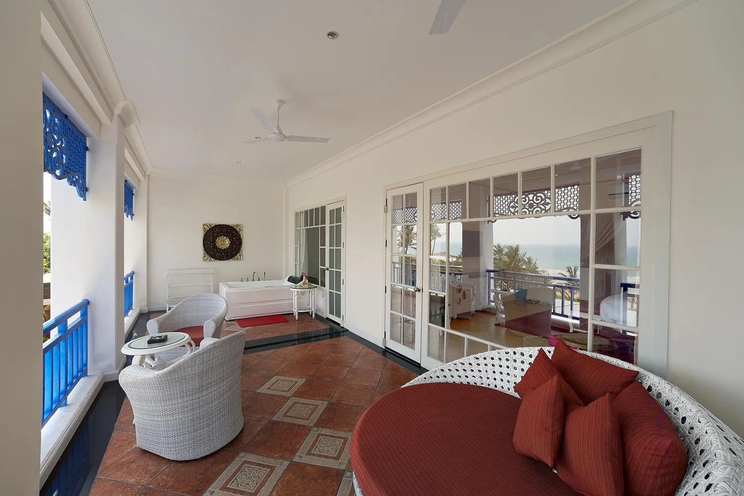 Seating area in Mayfair Palm Beach Resort