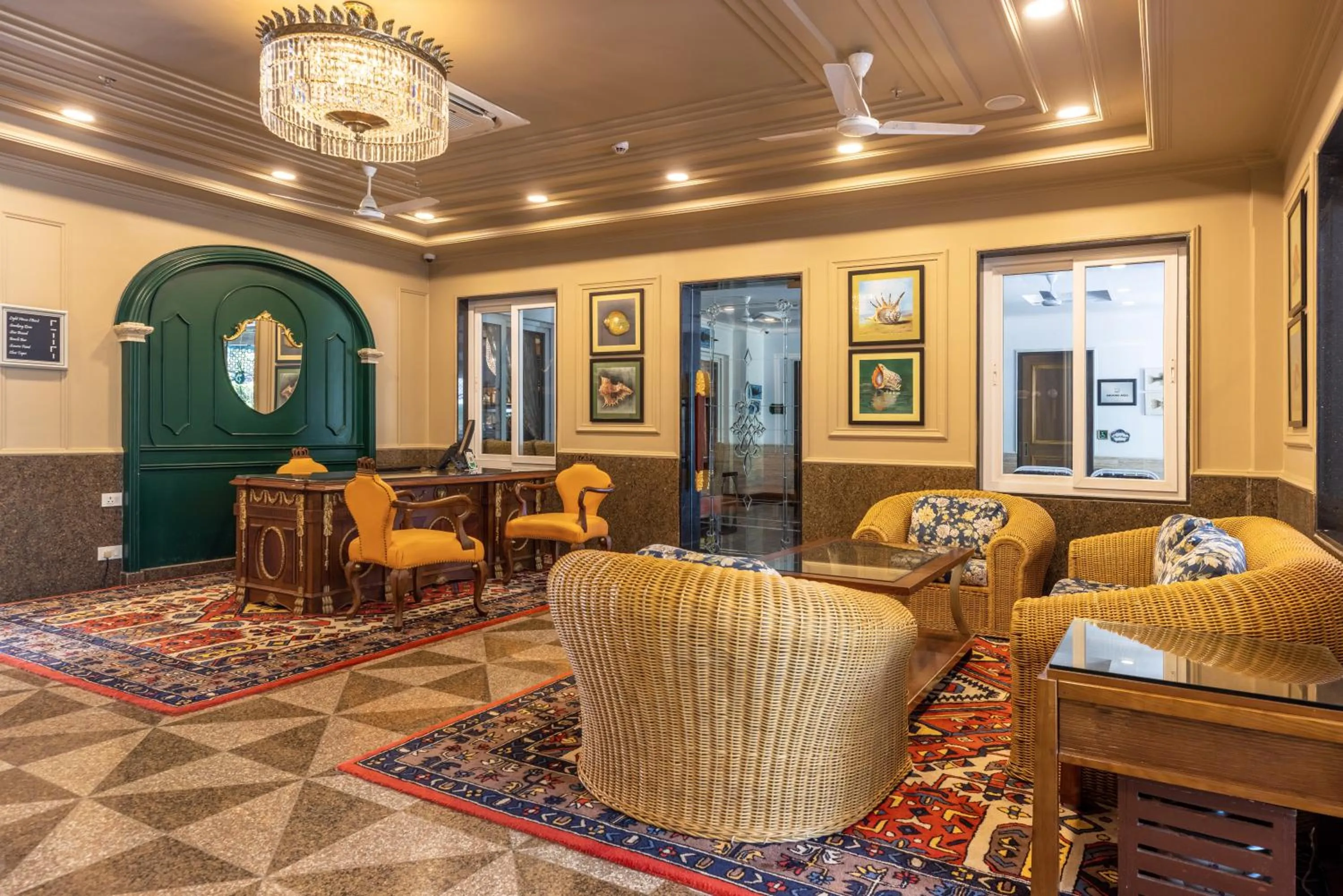 Lobby or reception in Mayfair Palm Beach Resort