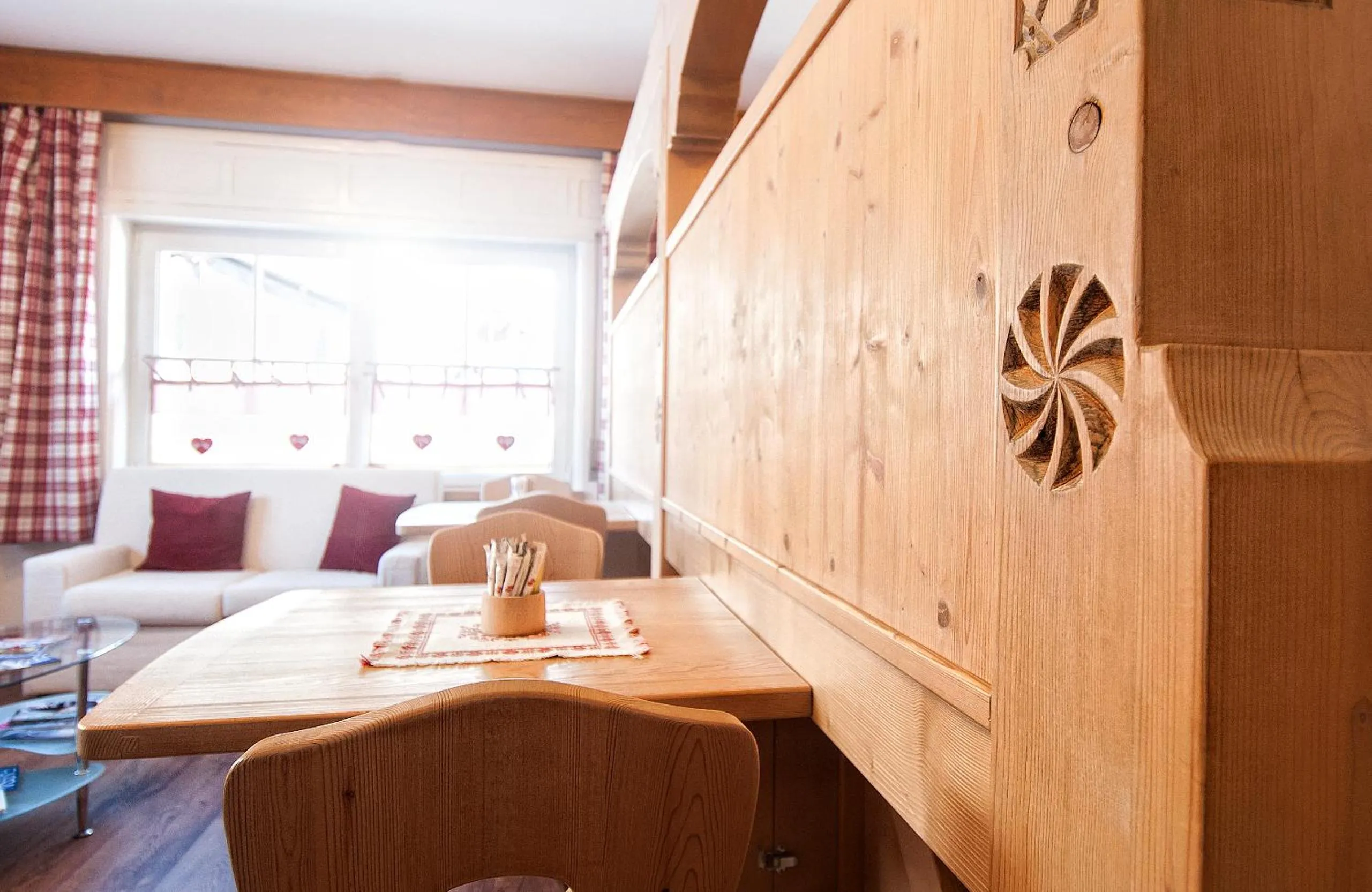 Communal lounge/ TV room in Garnì Aurora Bed and Breakfast