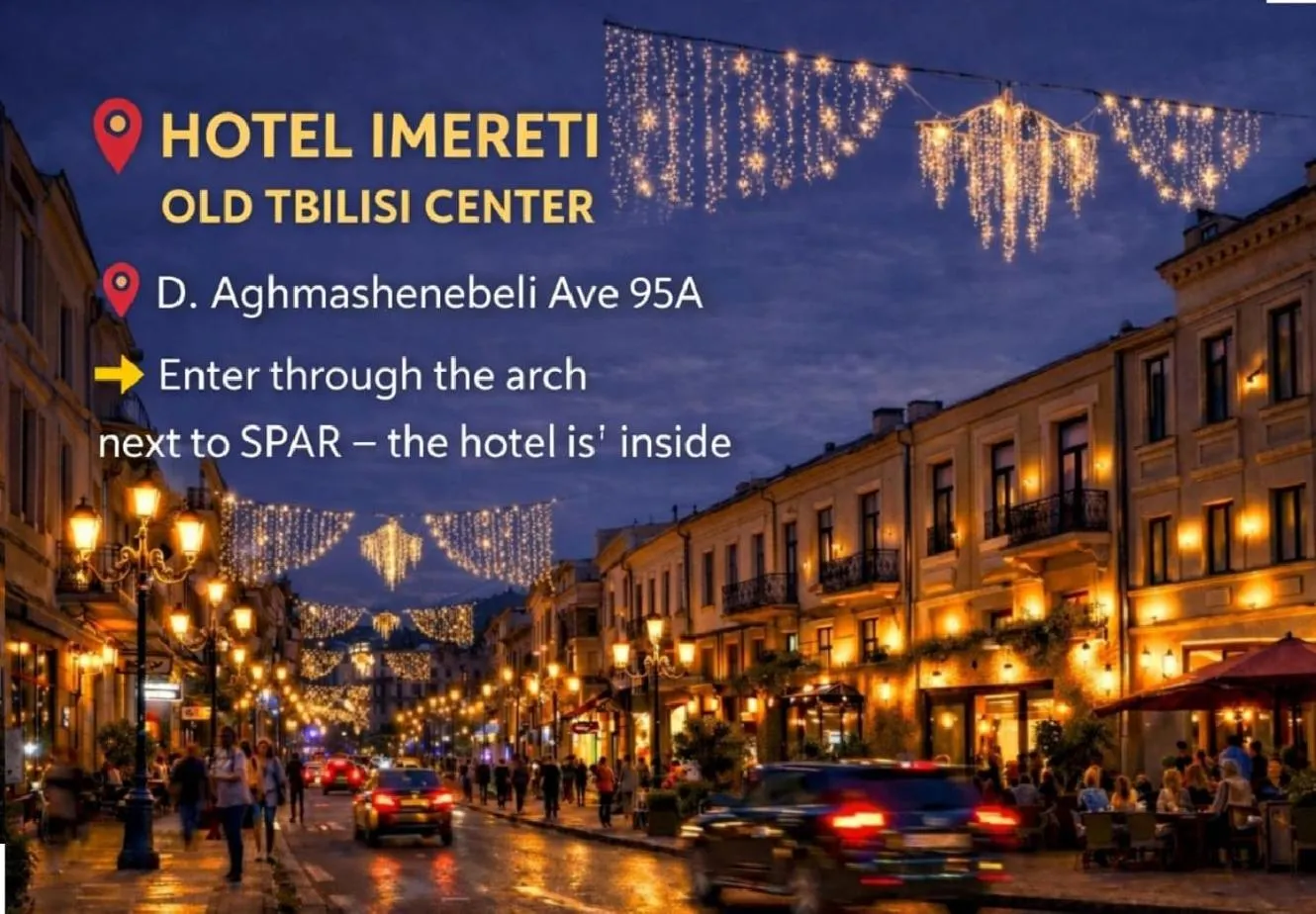 Street view in Hotel Imereti - Old Tbilisi Center