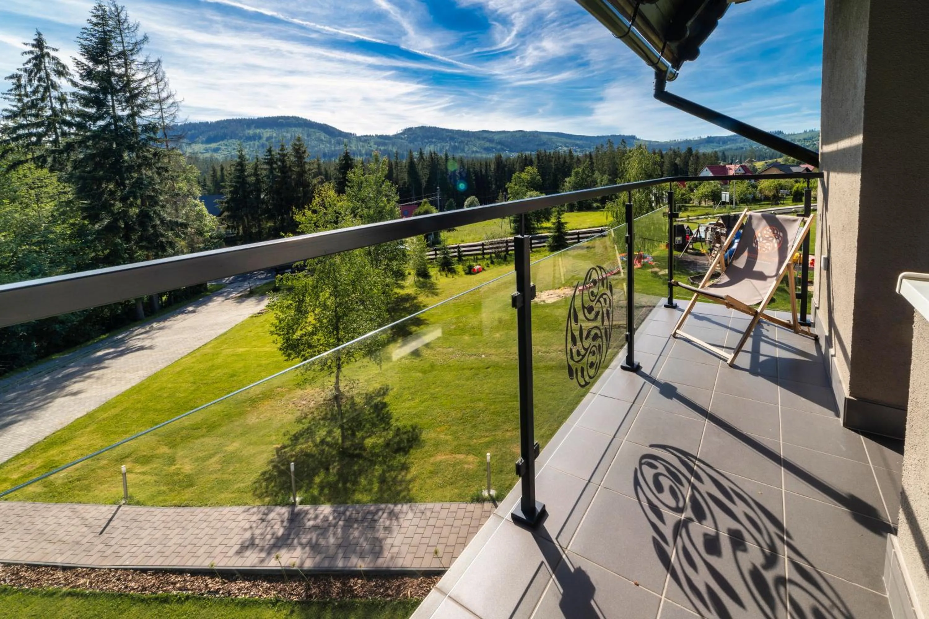 Balcony/Terrace in Srebrny Bucznik Wellness & Restaurant