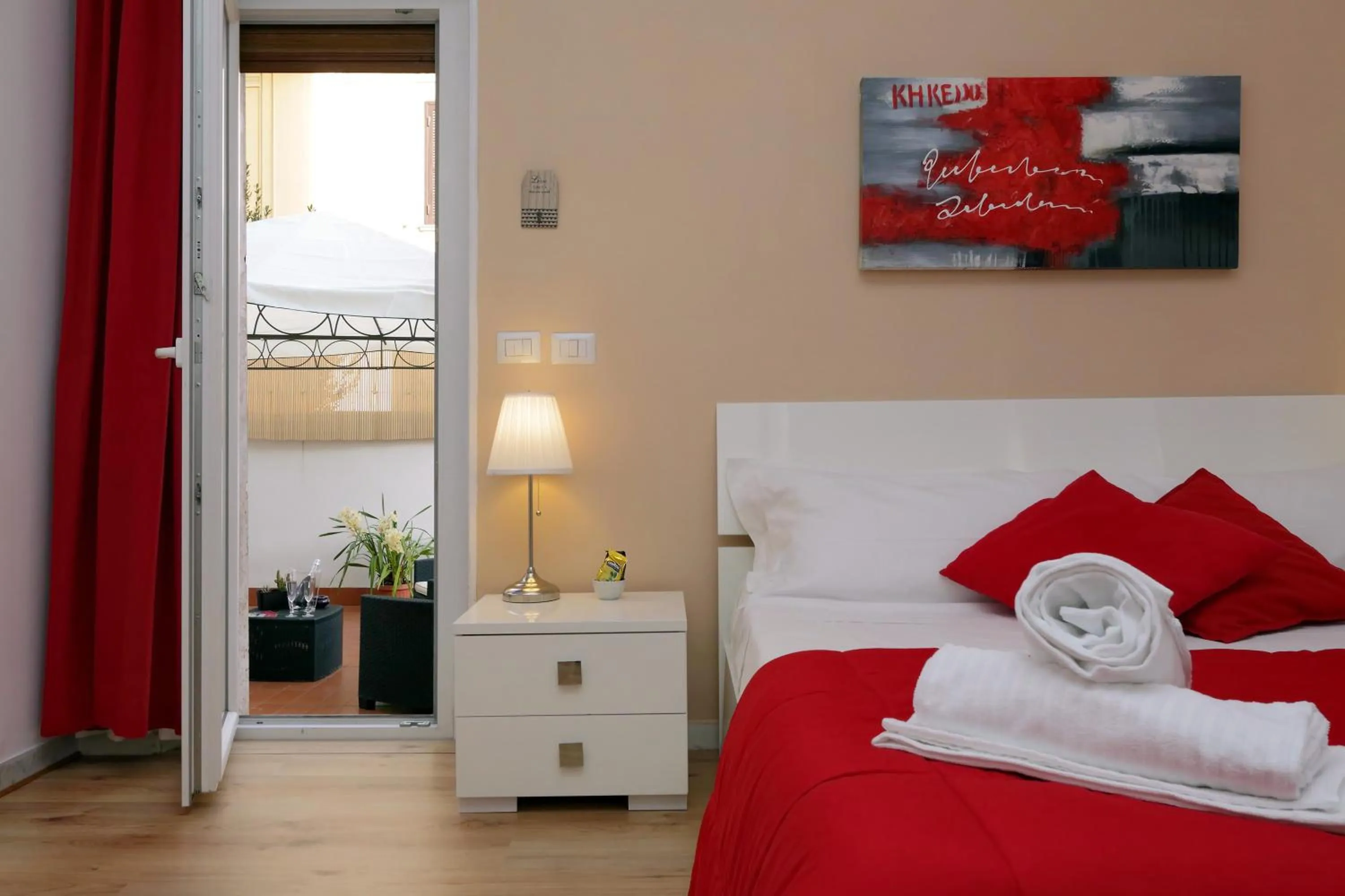 Bedroom, Bed in I Pini di Roma - Rooms & Suites