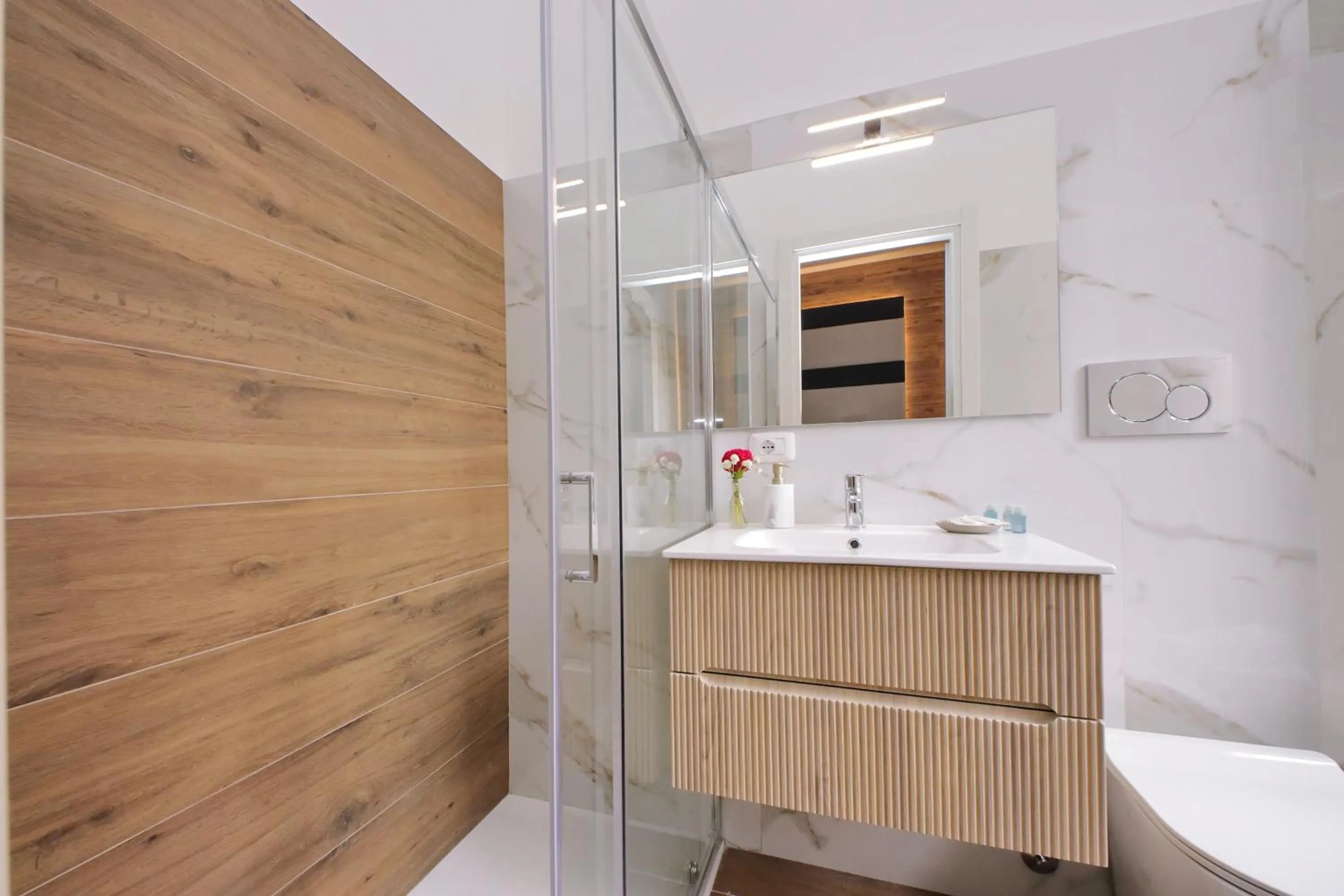 Bathroom in I Pini di Roma - Rooms & Suites