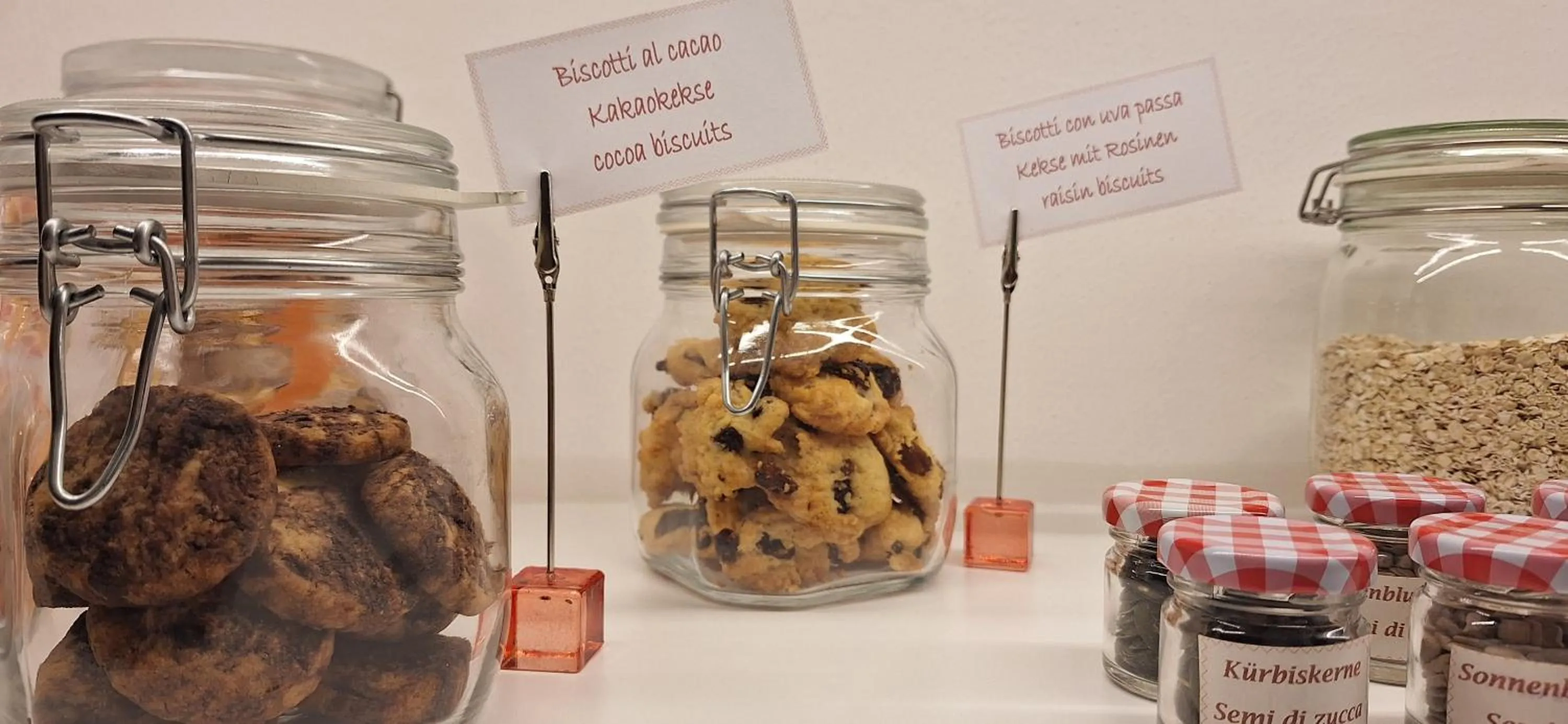 Food and drinks in B&B Casa Sartori