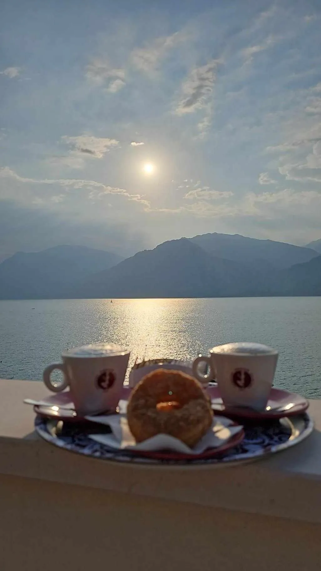 Lake view in B&B Casa Sartori