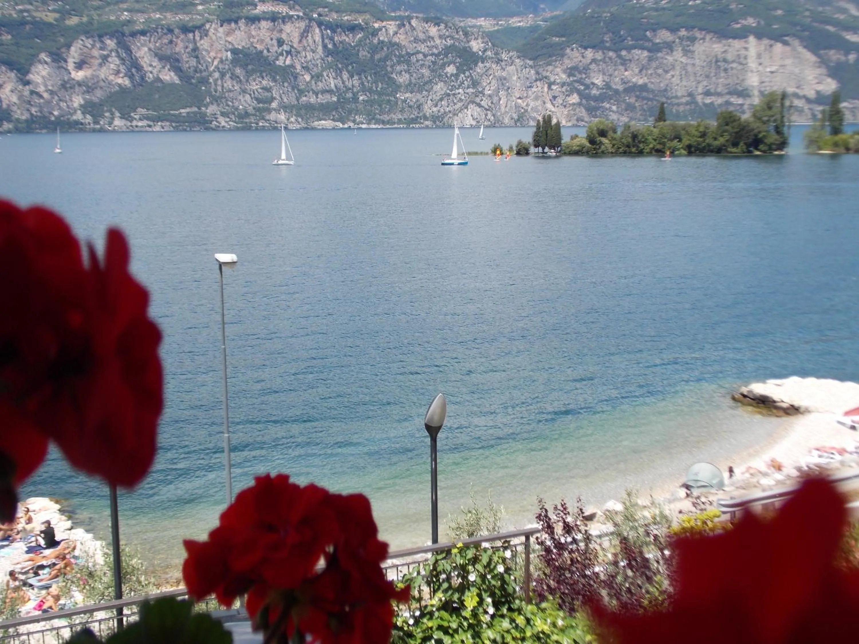 Lake view in B&B Casa Sartori