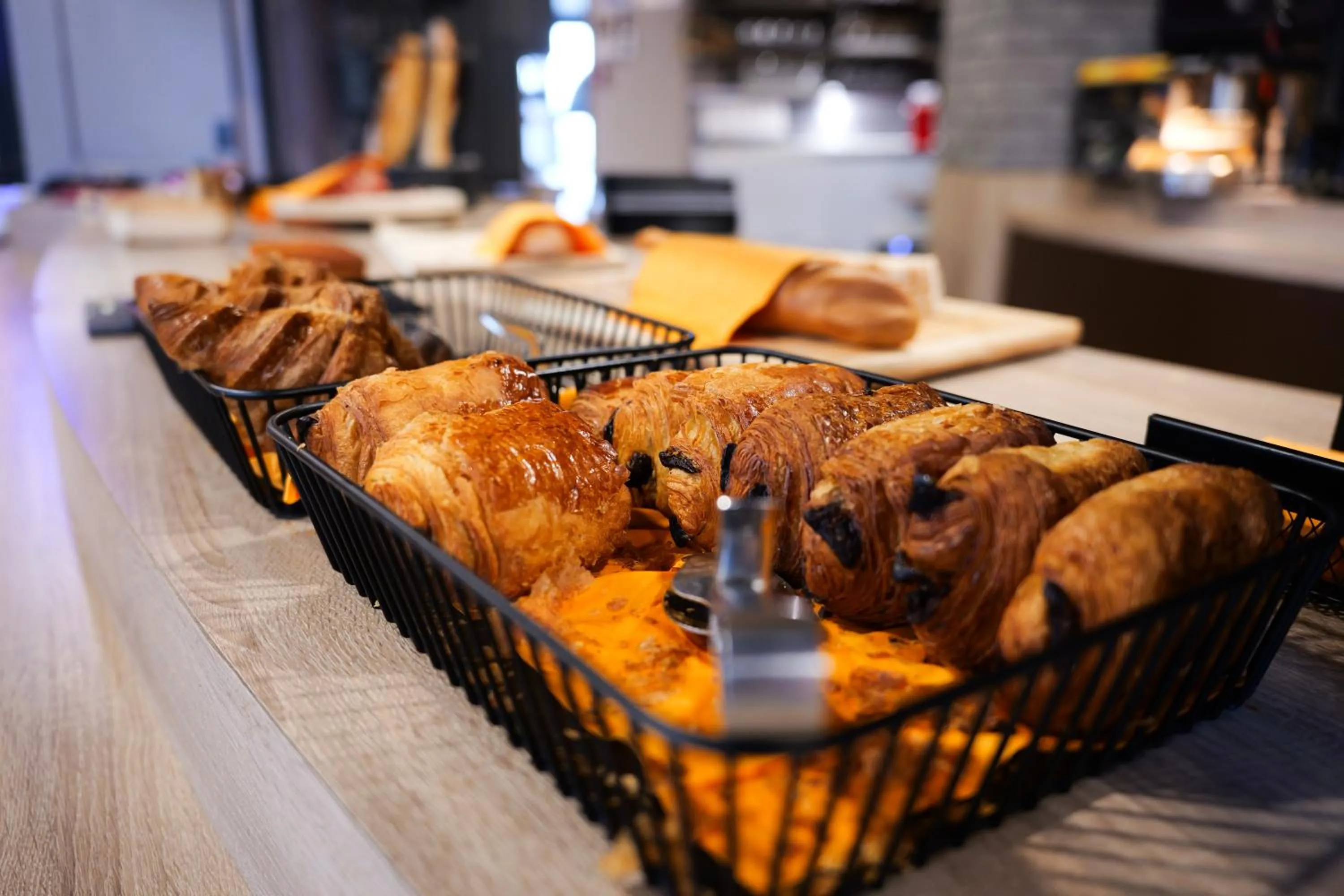 Buffet breakfast in The Originals Boutique, Hôtel Le Marmotel, Clermont-Ferrand