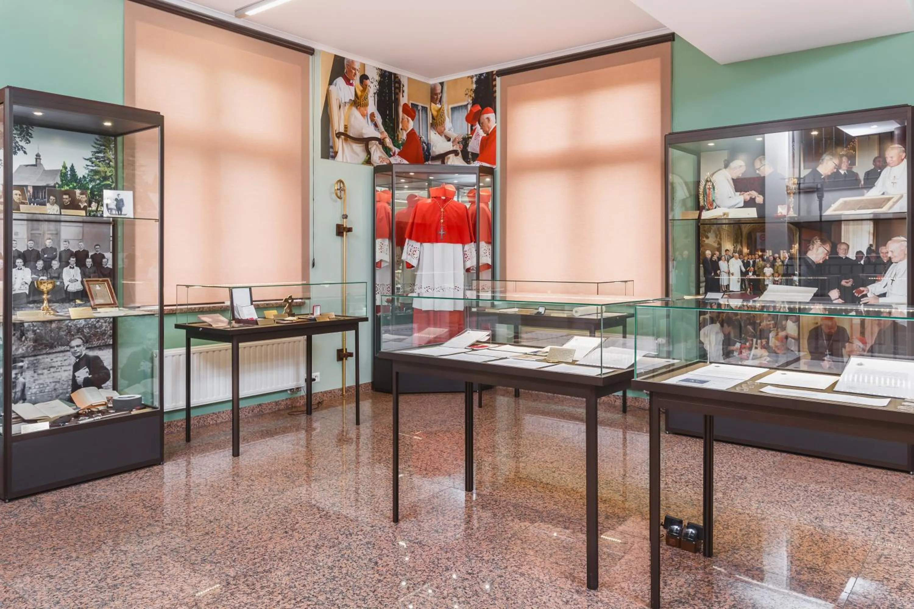 Lobby or reception in Domus Mater Hotel