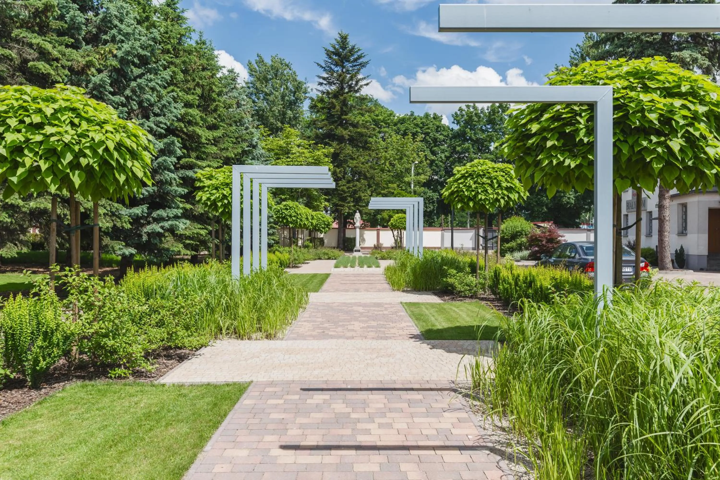 Natural landscape in Domus Mater Hotel