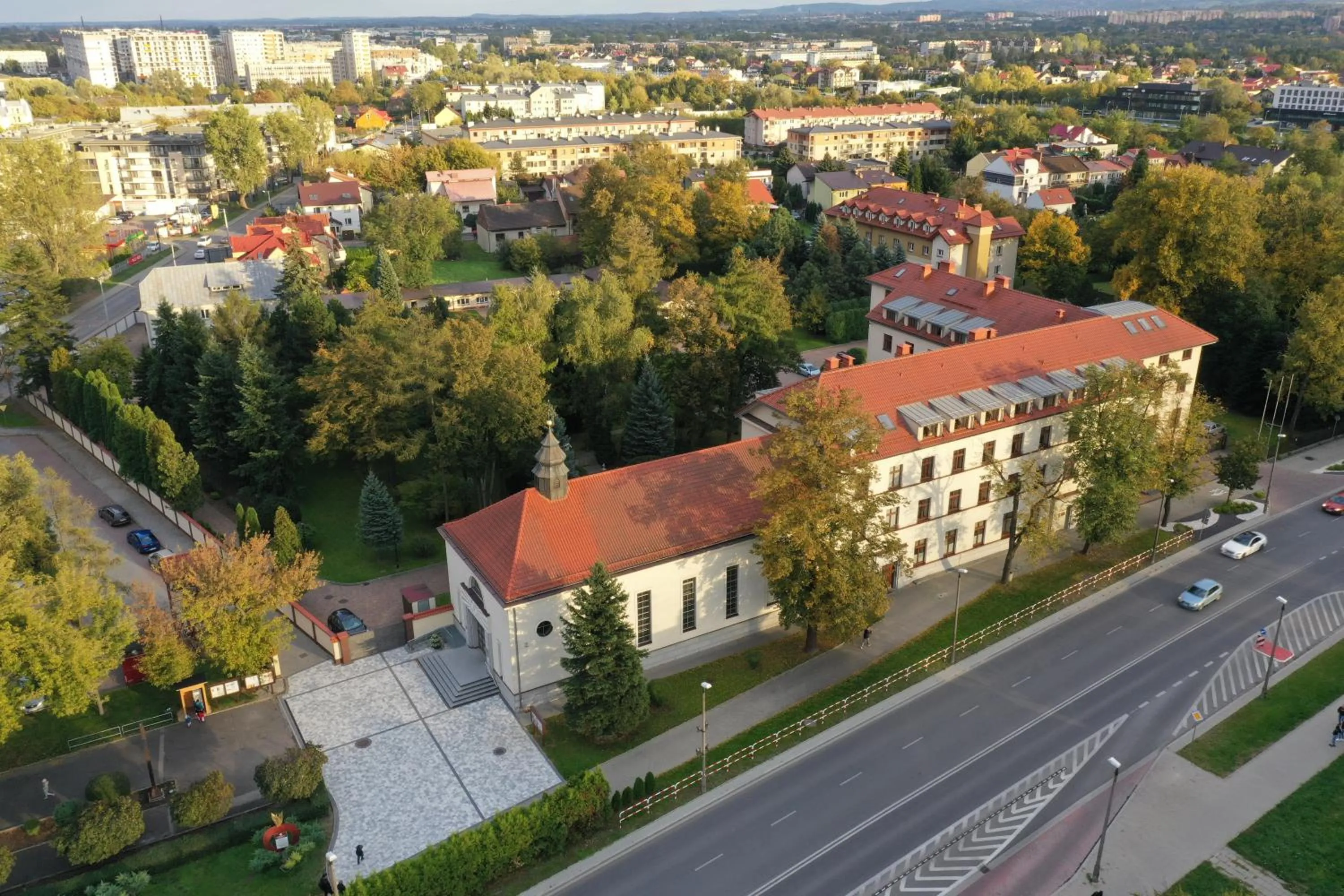 Property building in Domus Mater Hotel