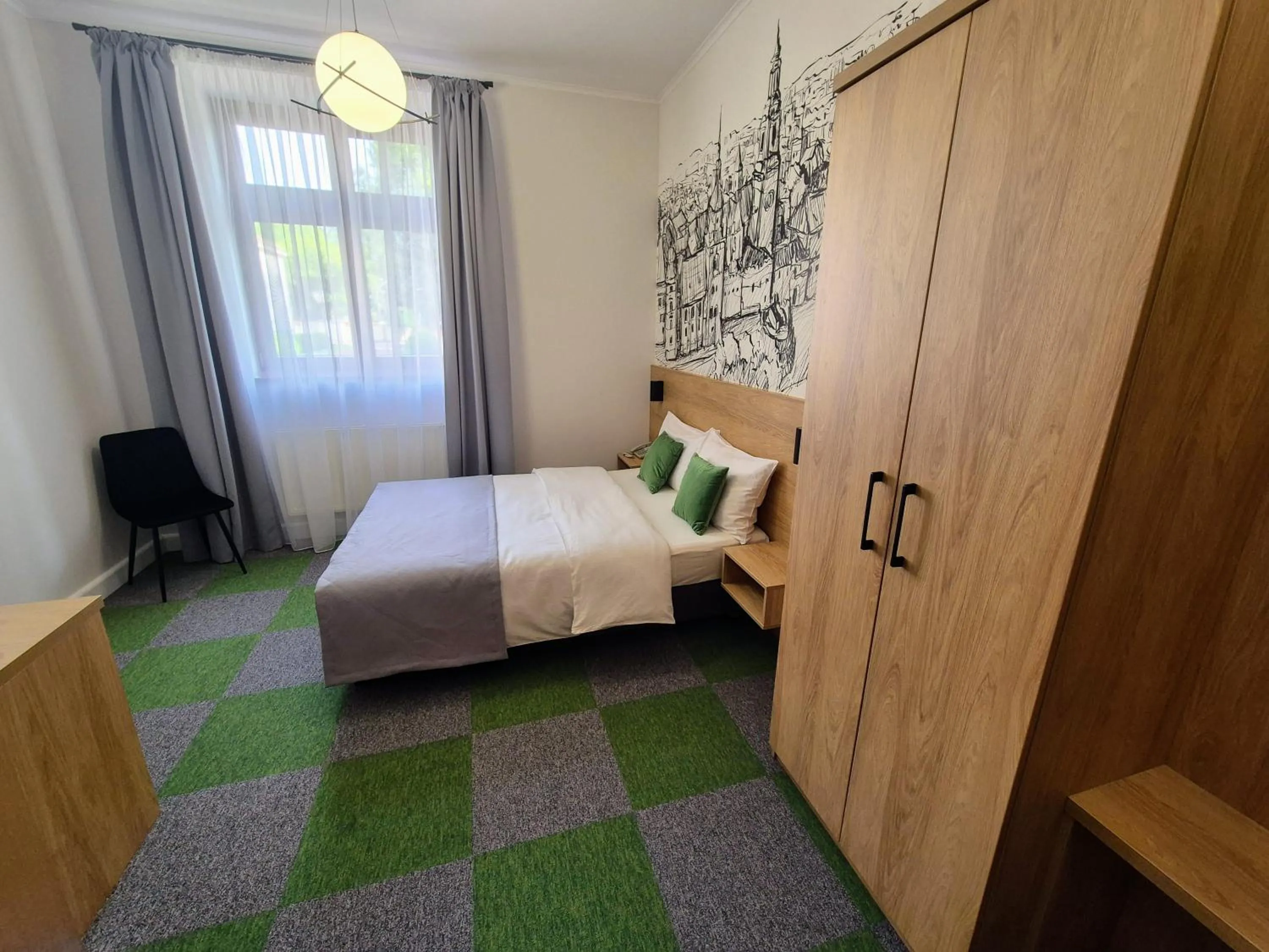 Bedroom, Bed in Domus Mater Hotel