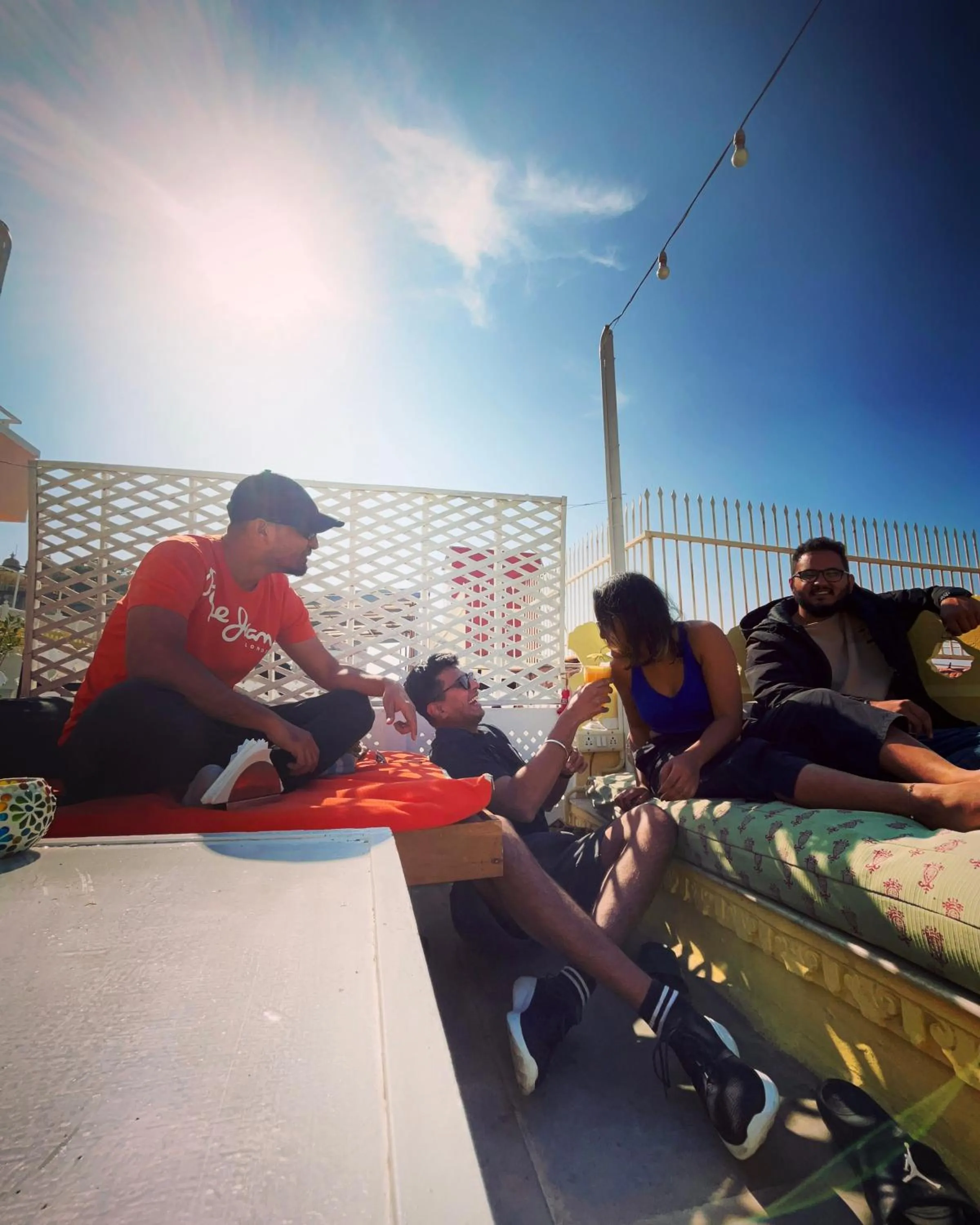 Balcony/Terrace in Hostel Mantra