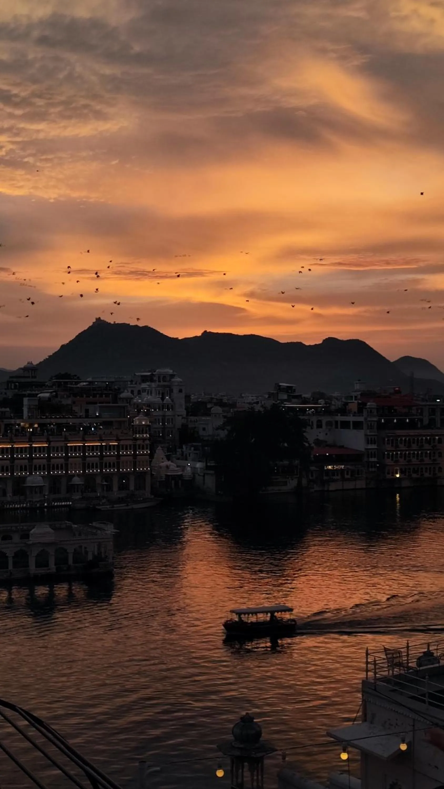 Lake view in Hostel Mantra