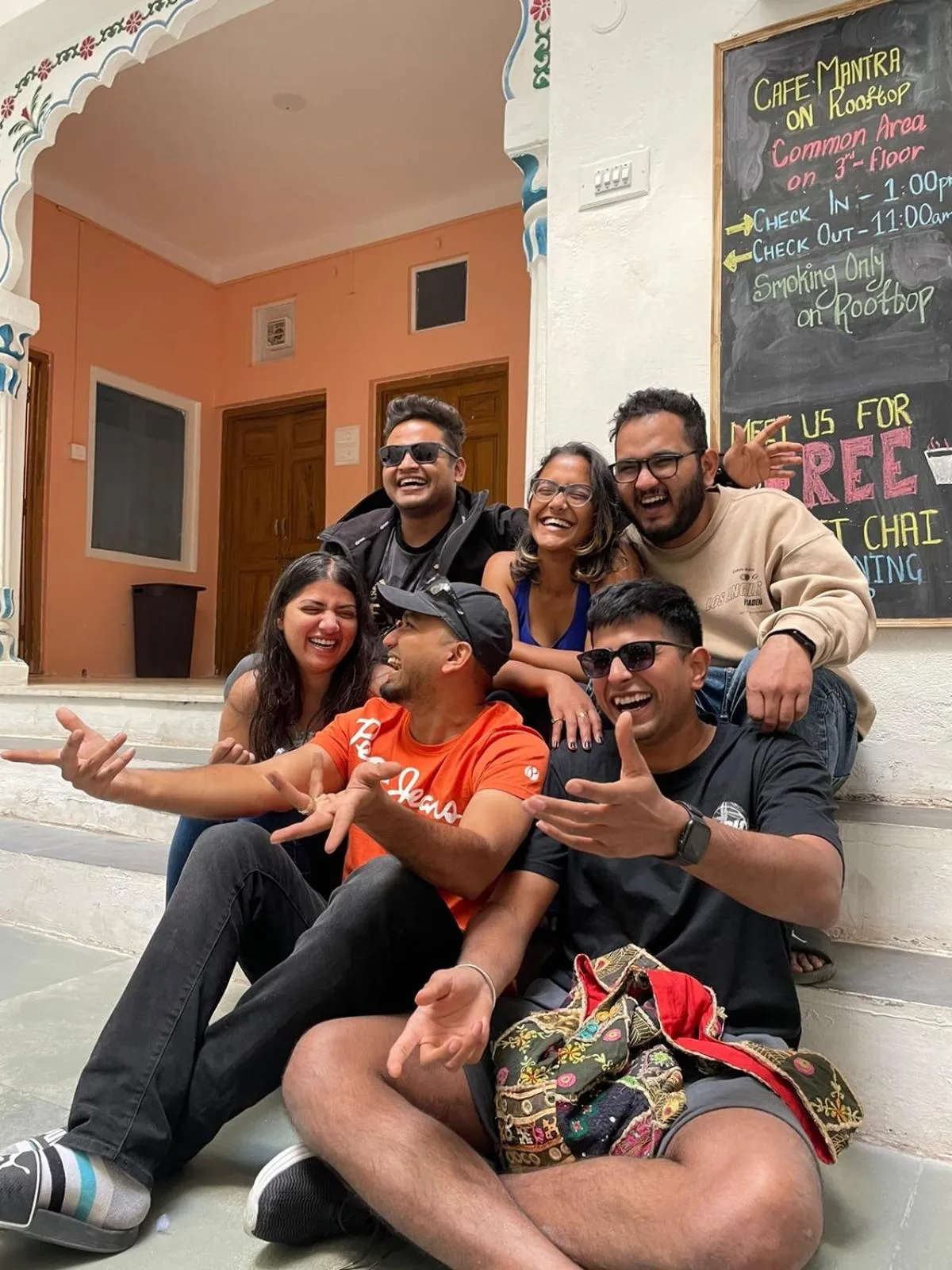 Property building in Hostel Mantra