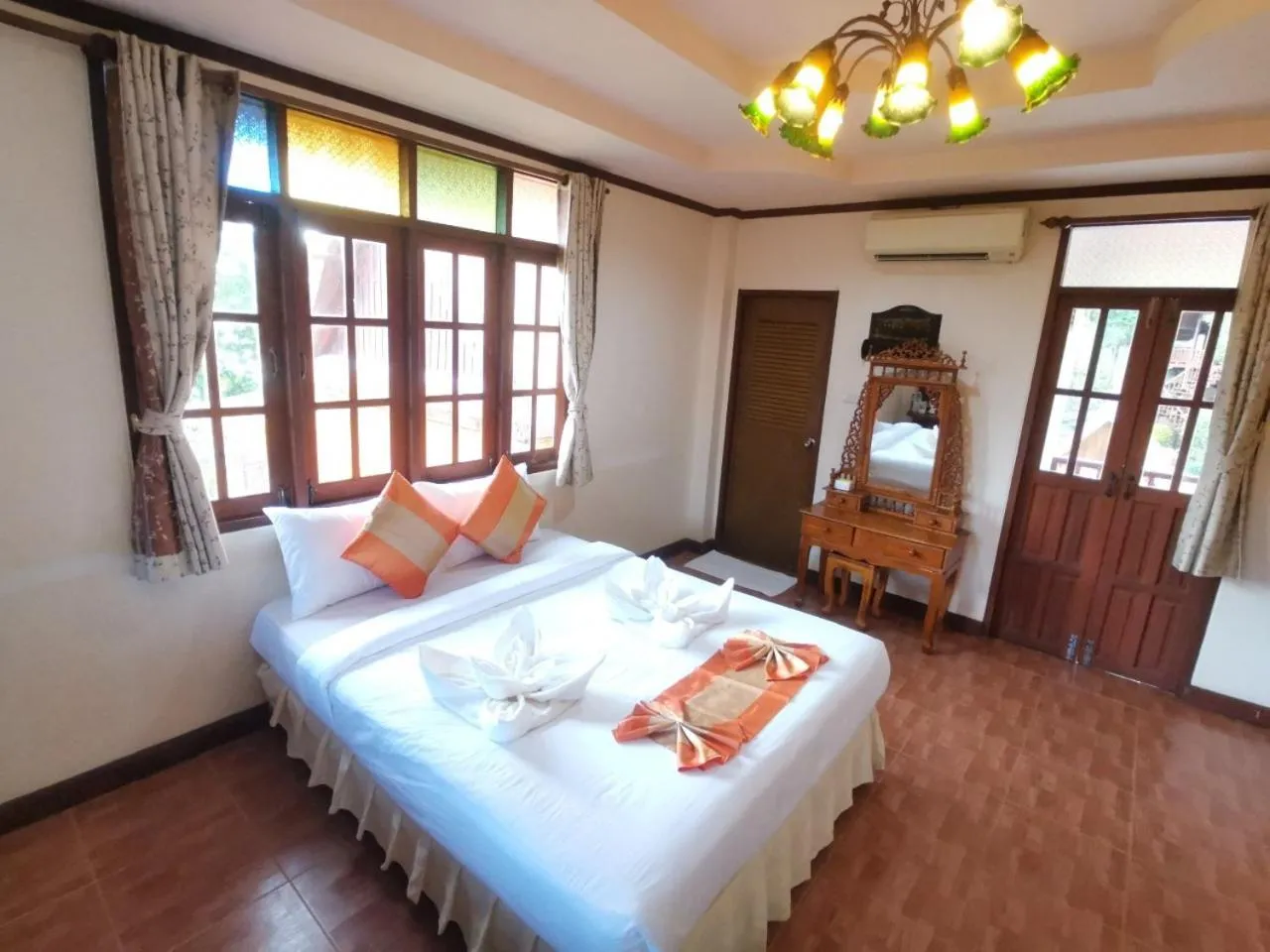 Bed in Grand Sea Beach Resort