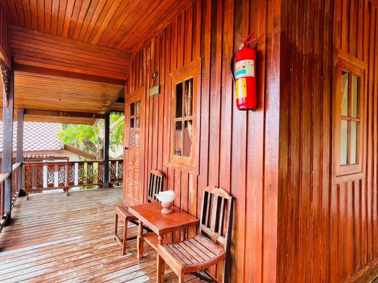 Patio in Grand Sea Beach Resort