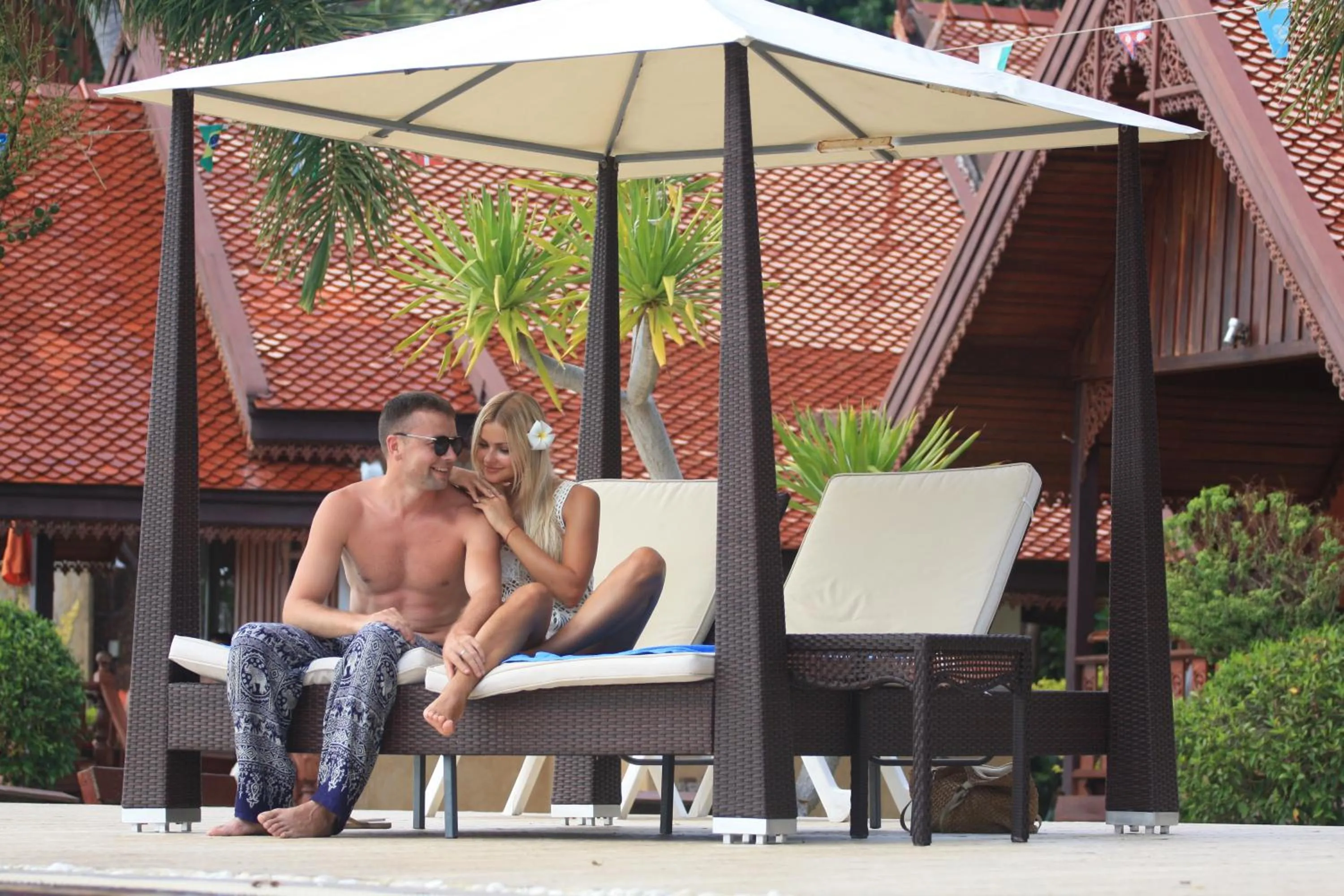 People in Grand Sea Beach Resort