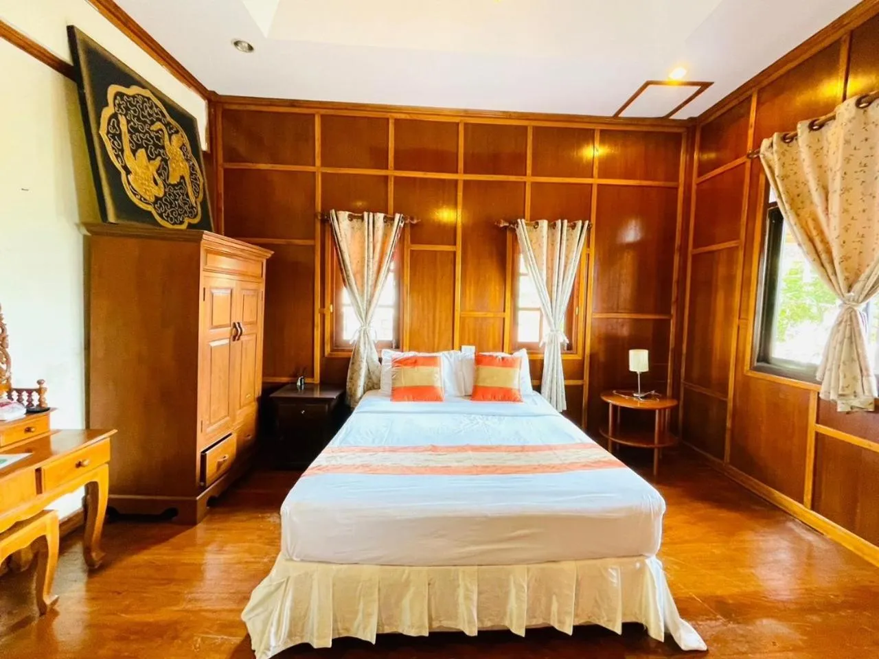 Bed in Grand Sea Beach Resort