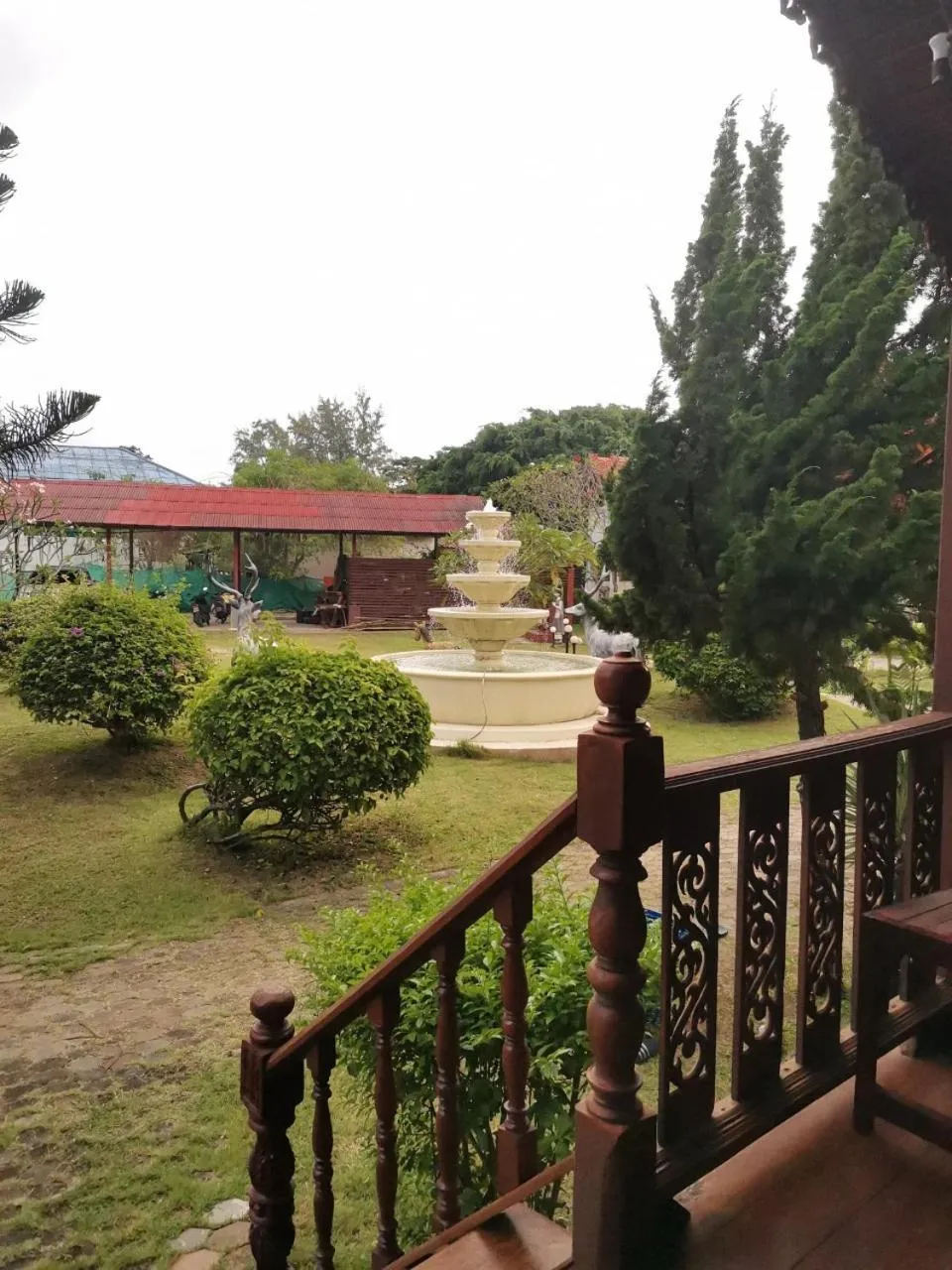 Garden in Grand Sea Beach Resort