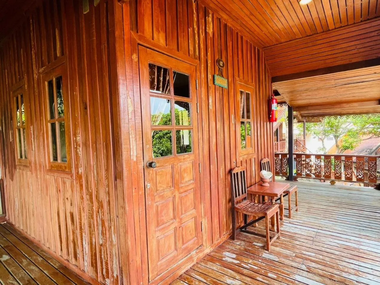 Patio in Grand Sea Beach Resort