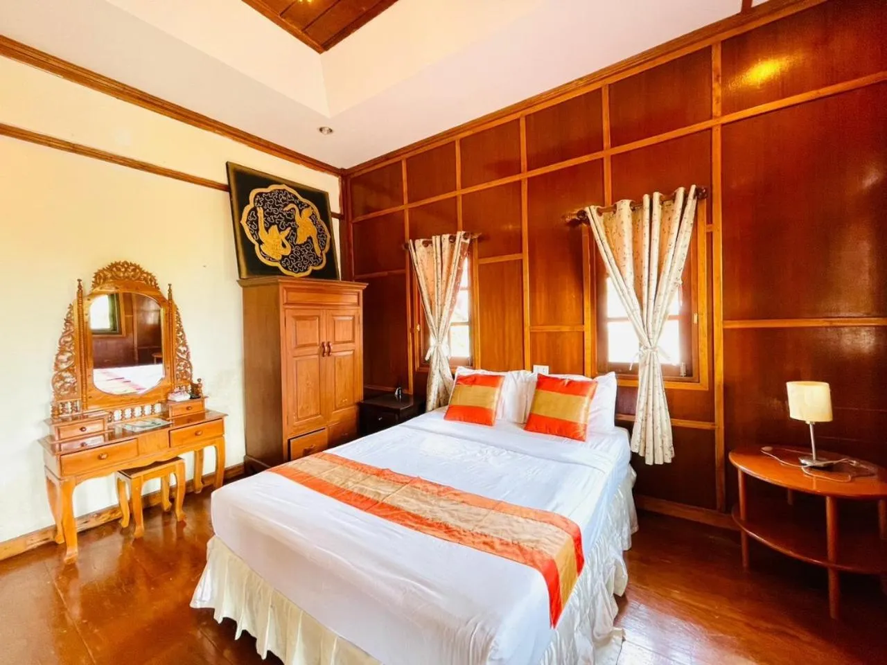 Bed in Grand Sea Beach Resort
