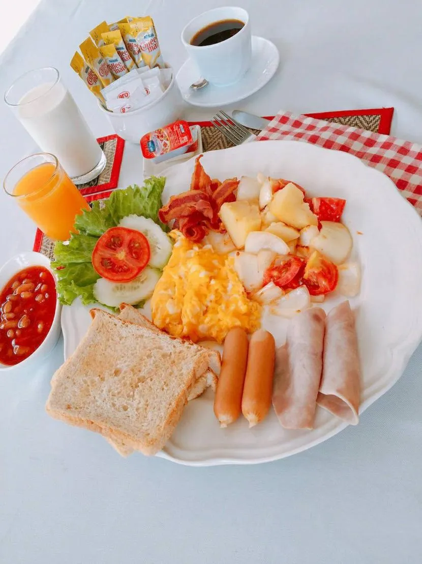 Breakfast in Grand Sea Beach Resort