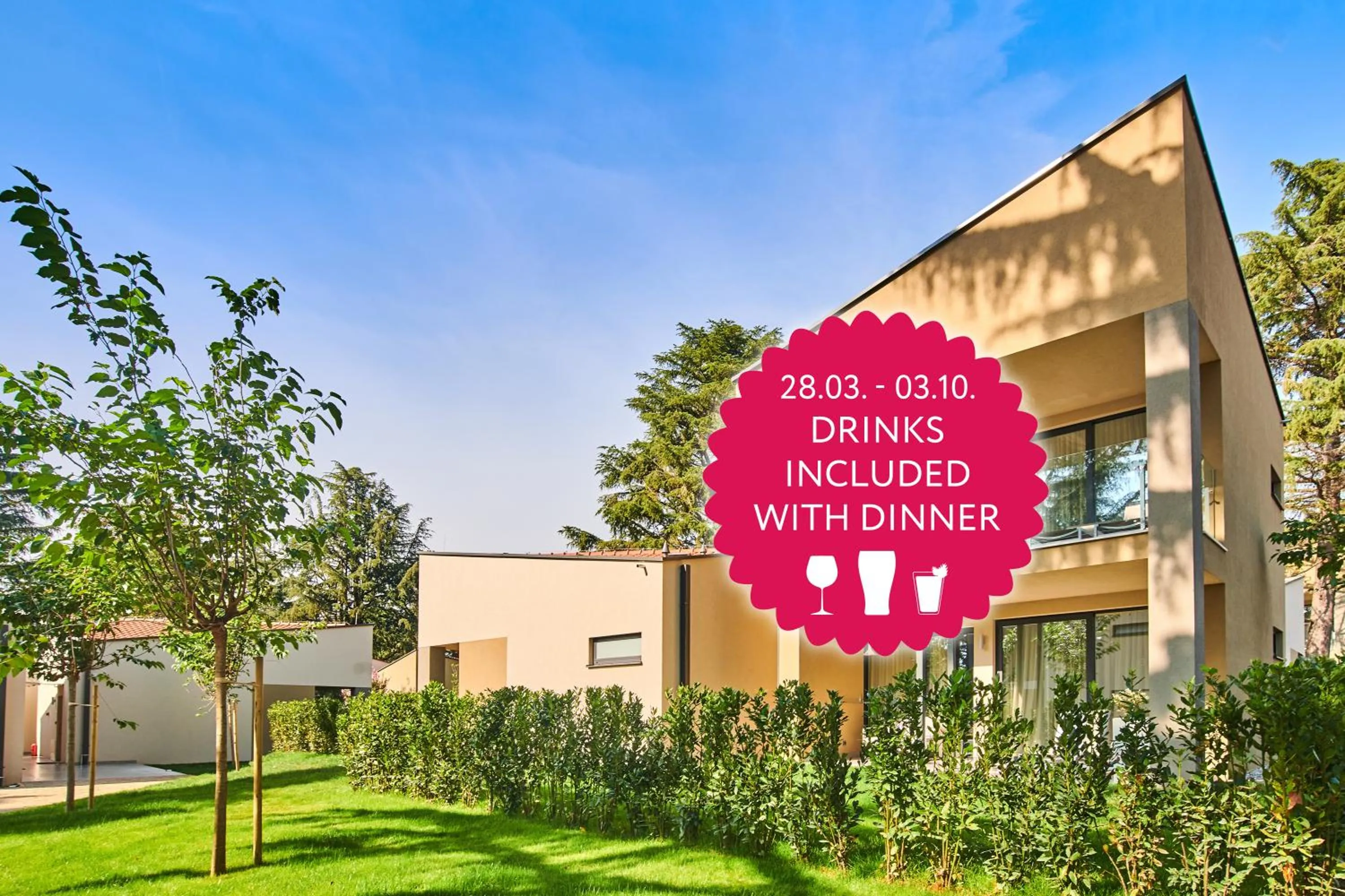 Property building in Garden Suites Park Plava Laguna