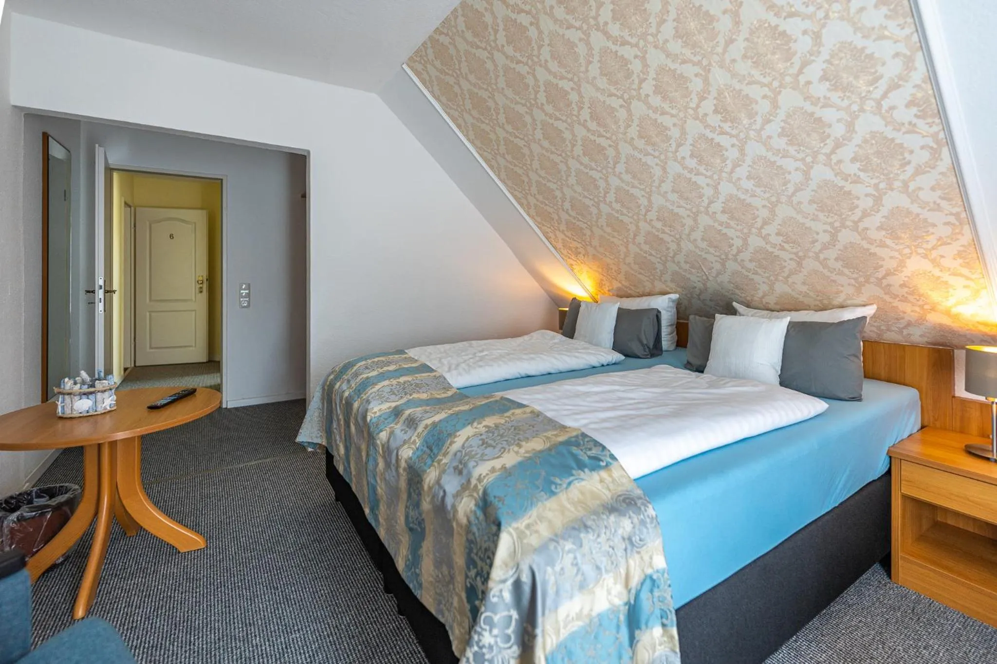 Bed in Hotel Nordstern