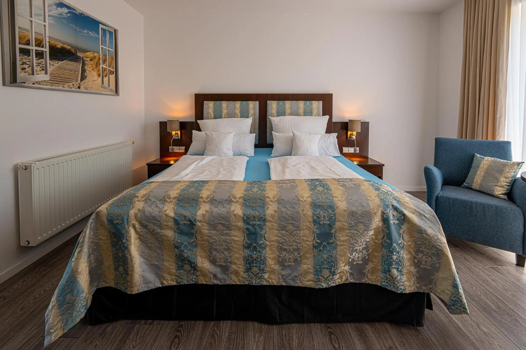 Bed in Hotel Nordstern