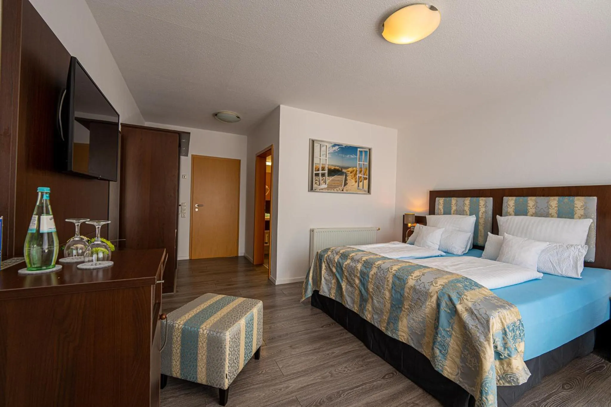 Bed in Hotel Nordstern