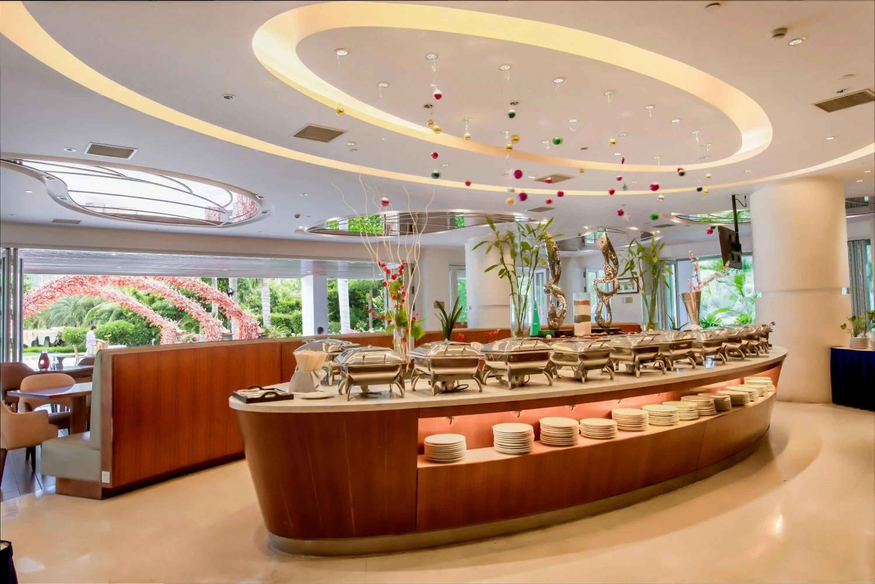 Breakfast in Mingshen Golf & Bay Resort Sanya