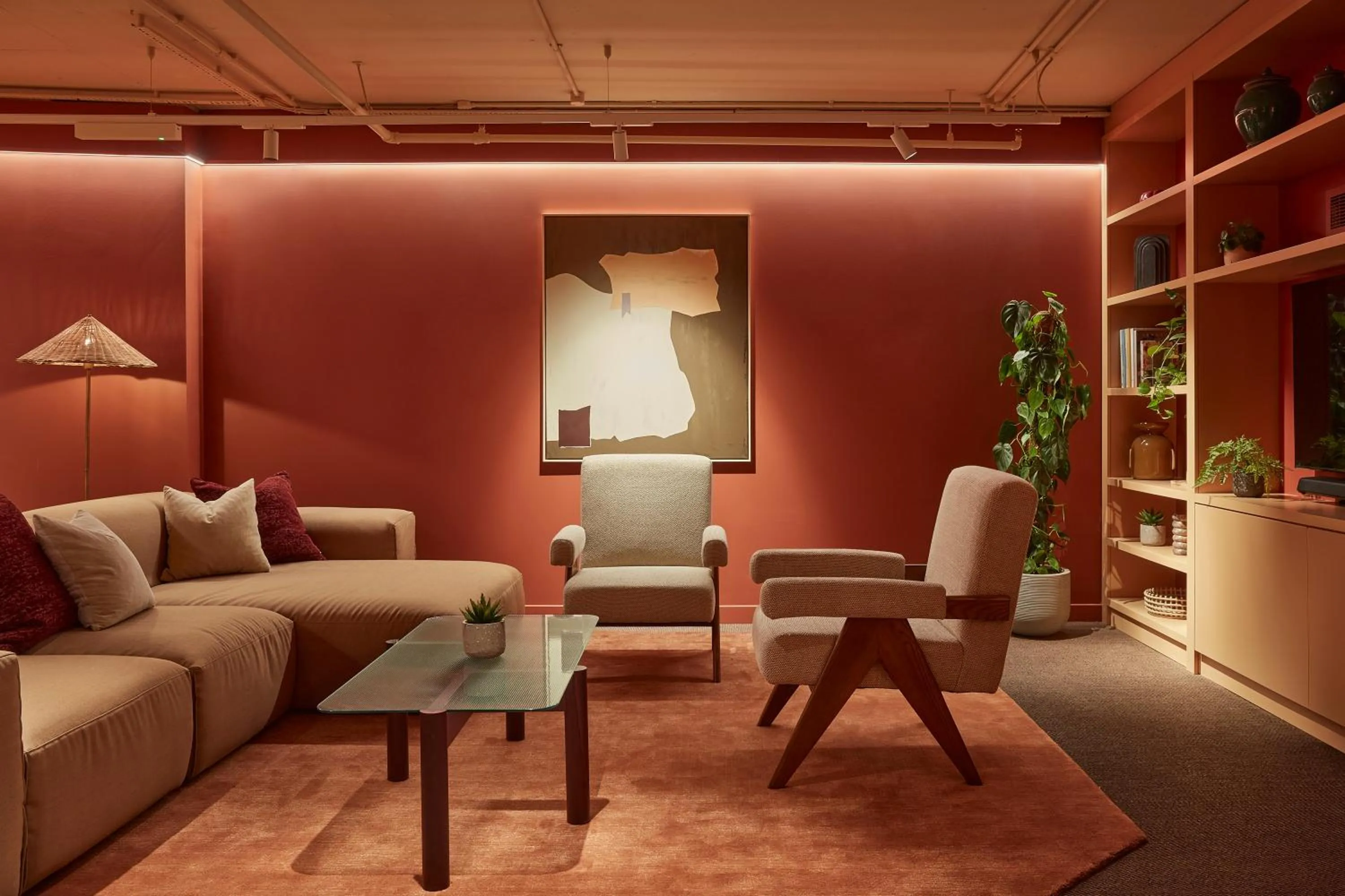 Living room in ARK Canary Wharf