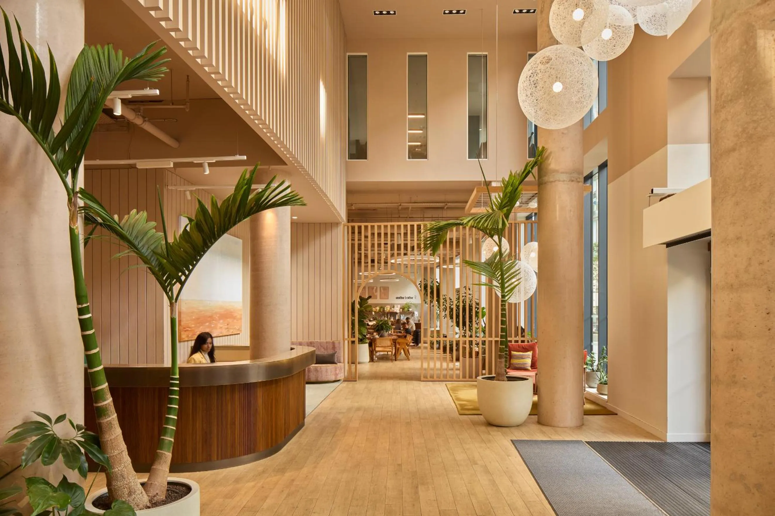 Lobby or reception in ARK Canary Wharf