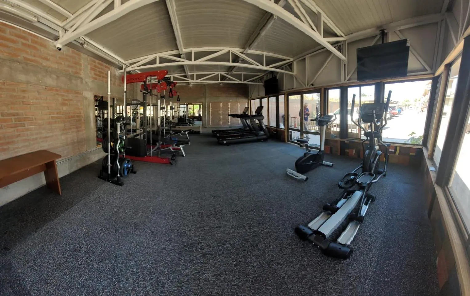 Fitness centre/facilities in Hotel Vento